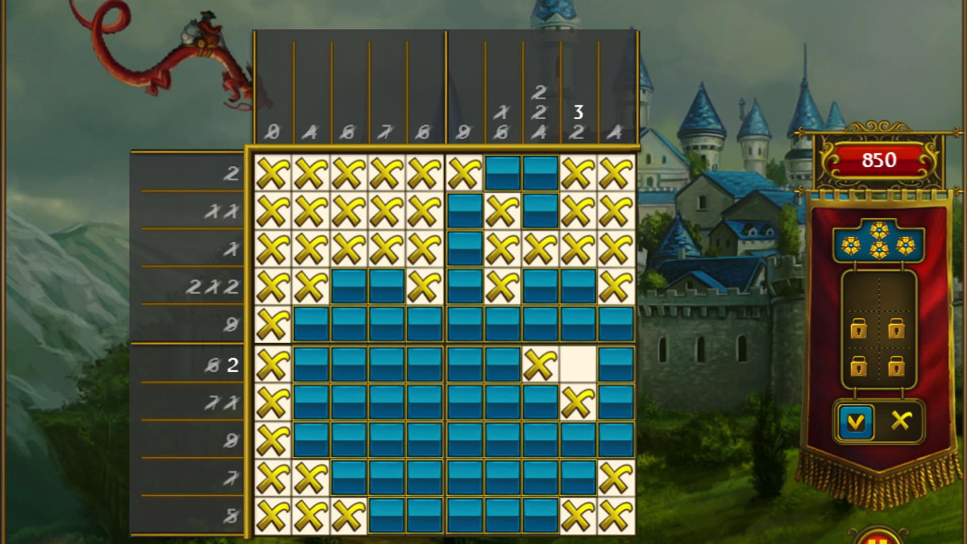 Screenshot for Fill and Cross Royal Riddles