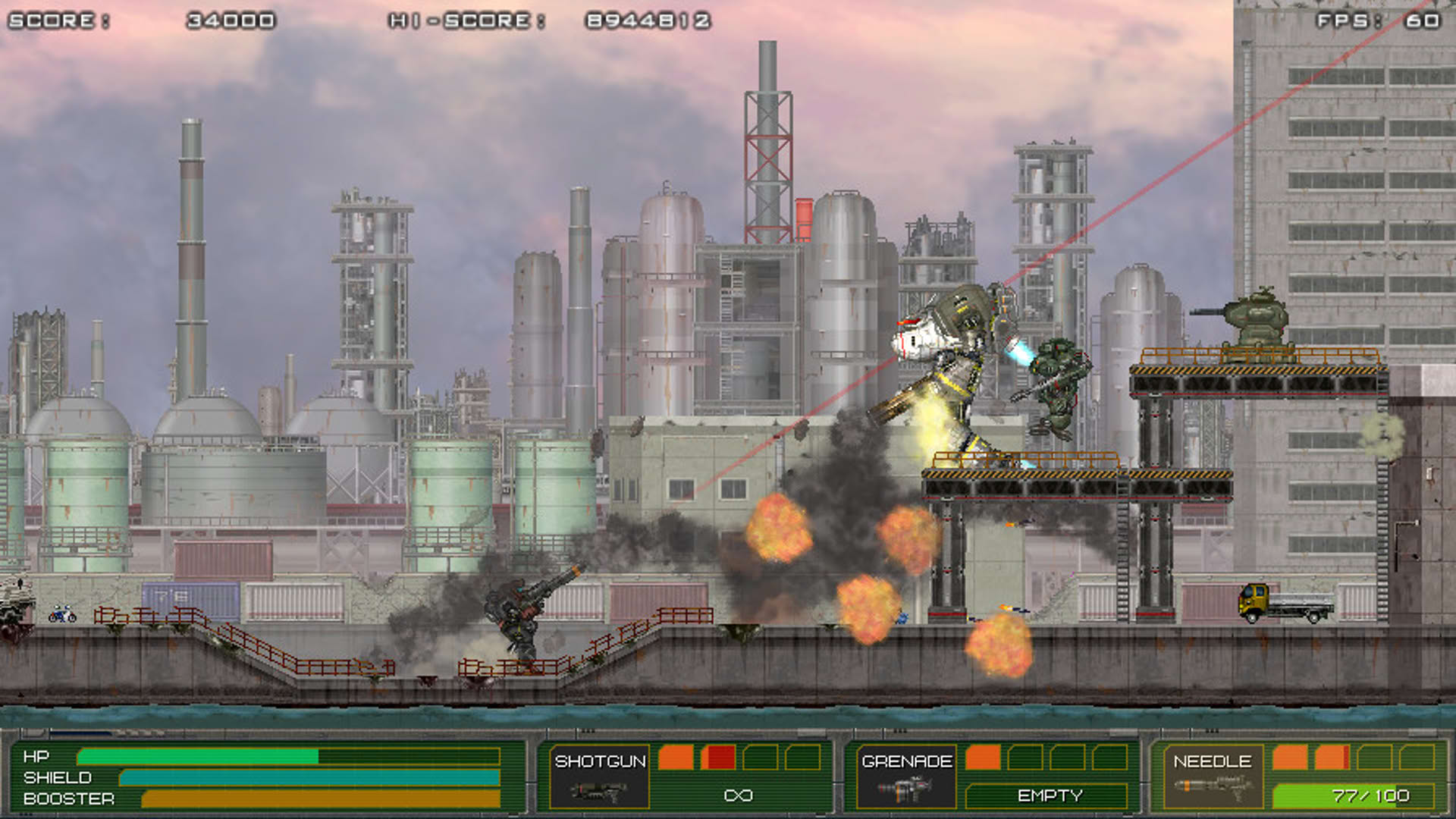 Screenshot for Mechblaze