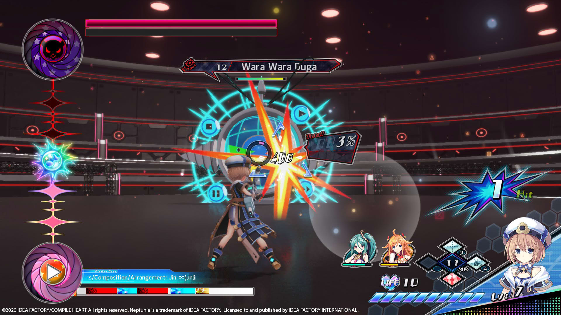 Screenshot for Neptunia: Virtual Stars