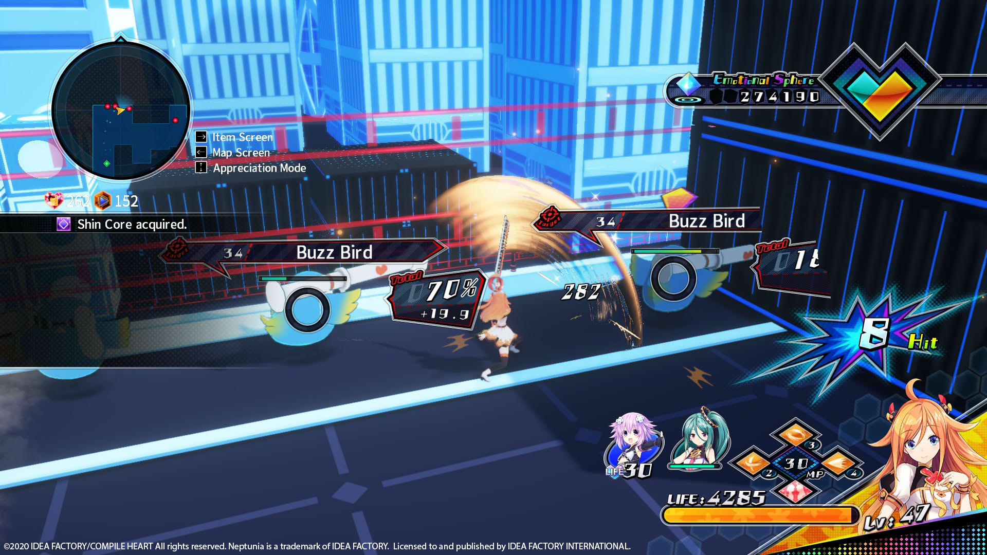 Screenshot for Neptunia: Virtual Stars