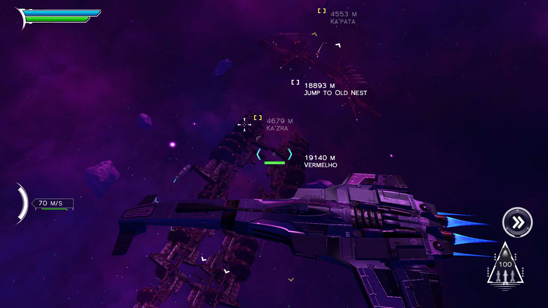 Screenshot for Stellar Wanderer DX