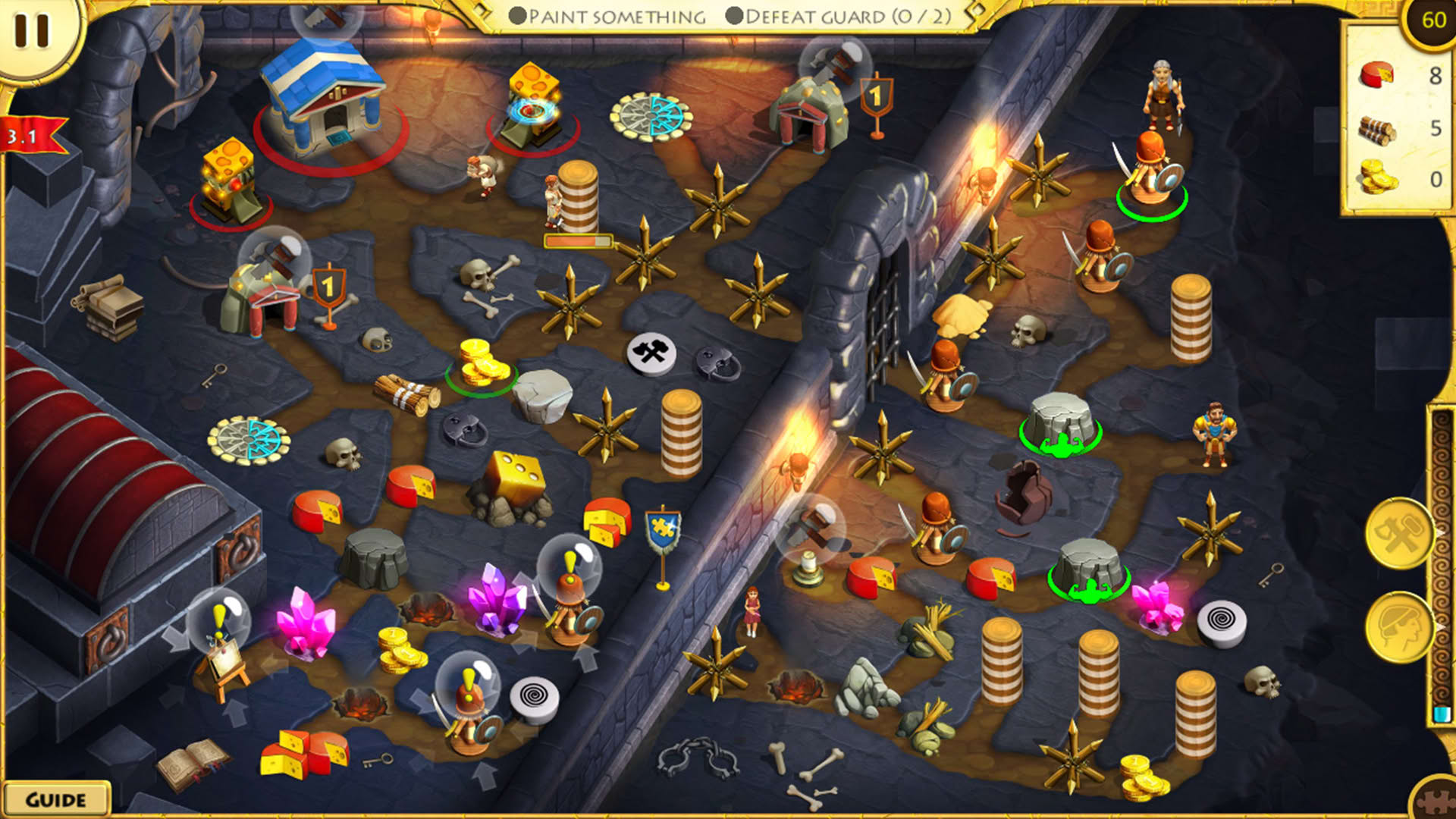 Screenshot for 12 Labours of Hercules XI: Painted Adventure
