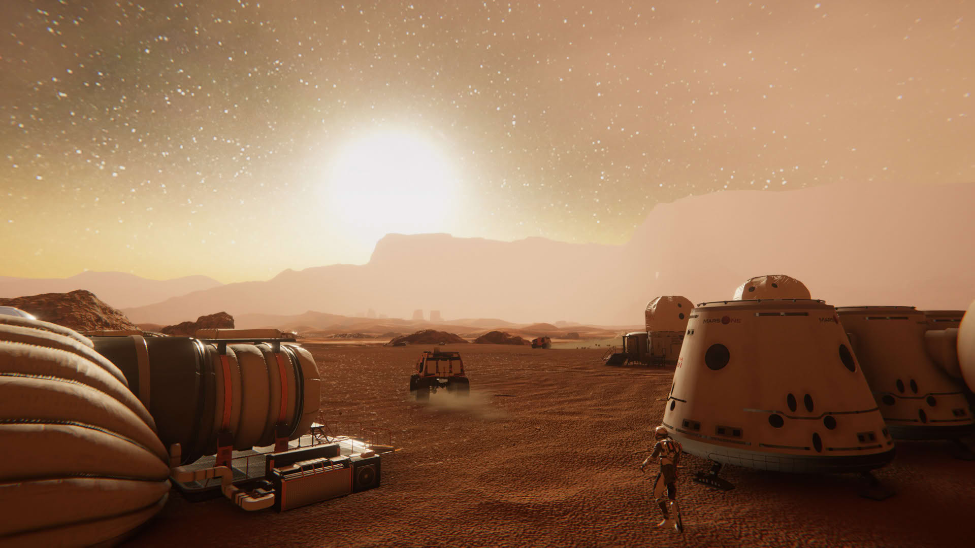 Screenshot for Mars Colony Builder