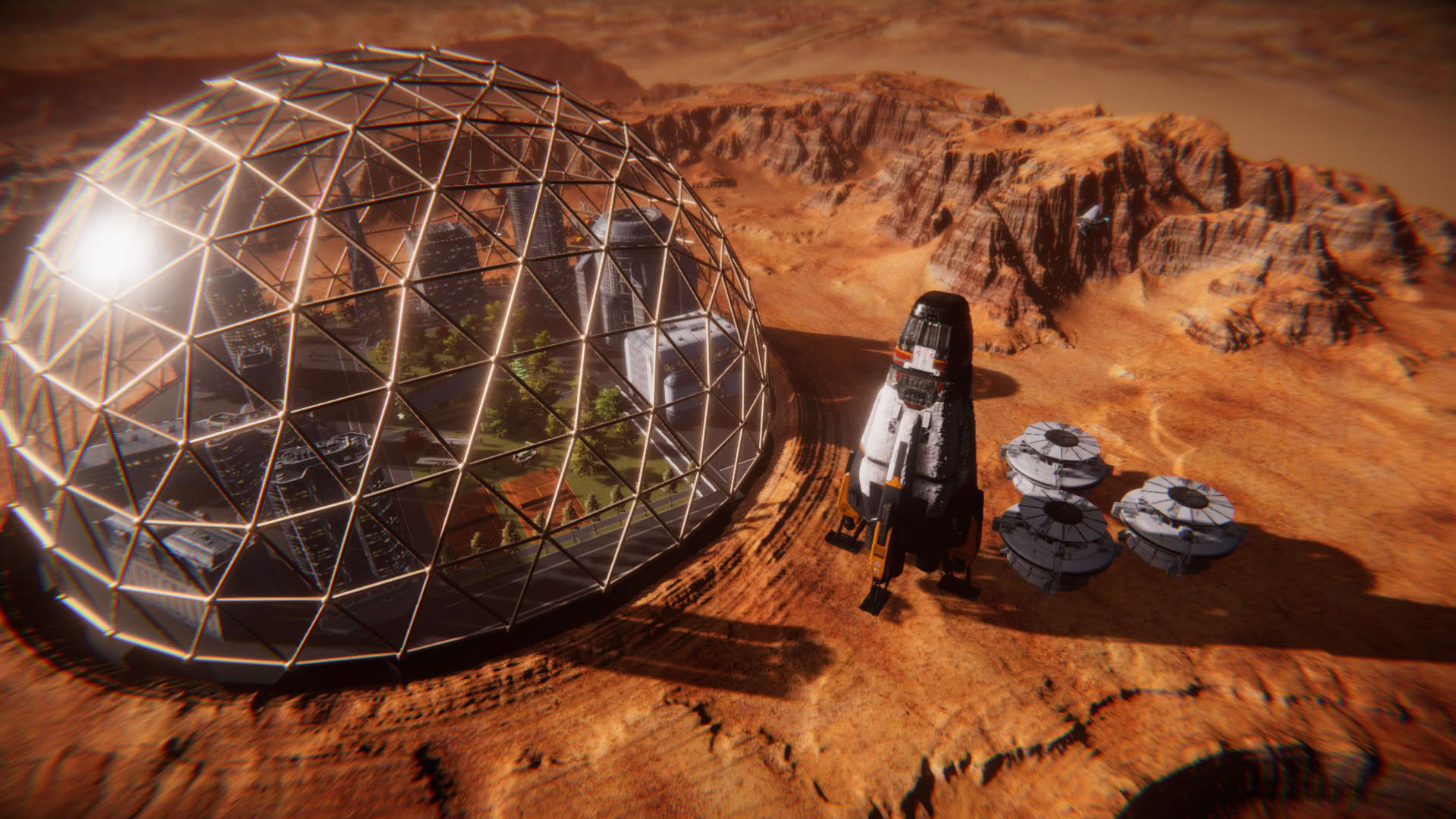 Screenshot for Mars Colony Builder