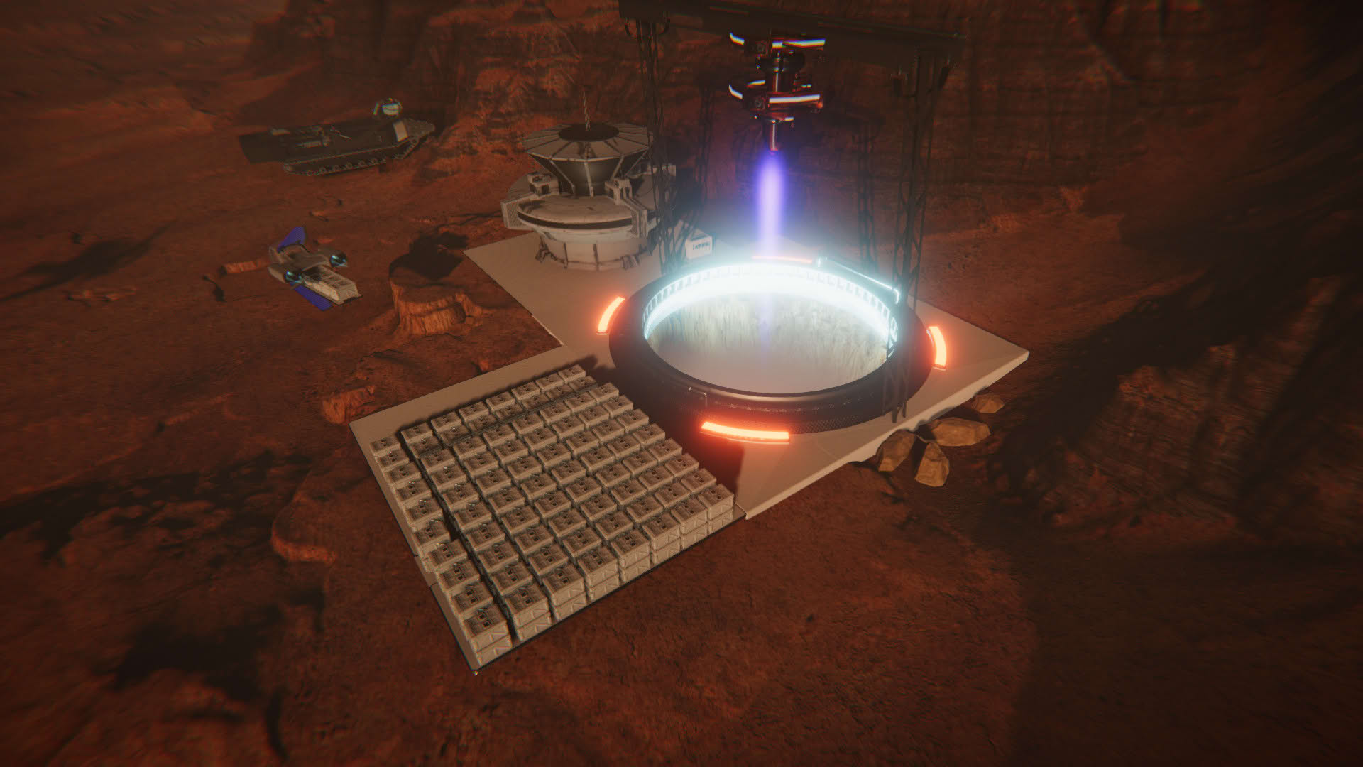 Screenshot for Mars Colony Builder