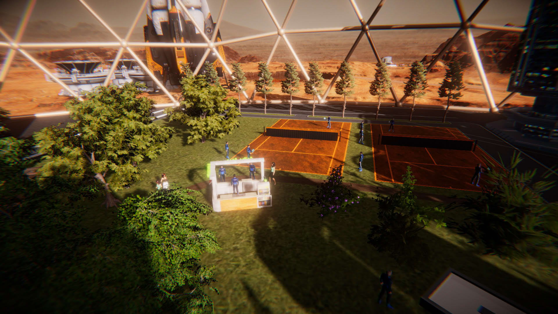 Screenshot for Mars Colony Builder