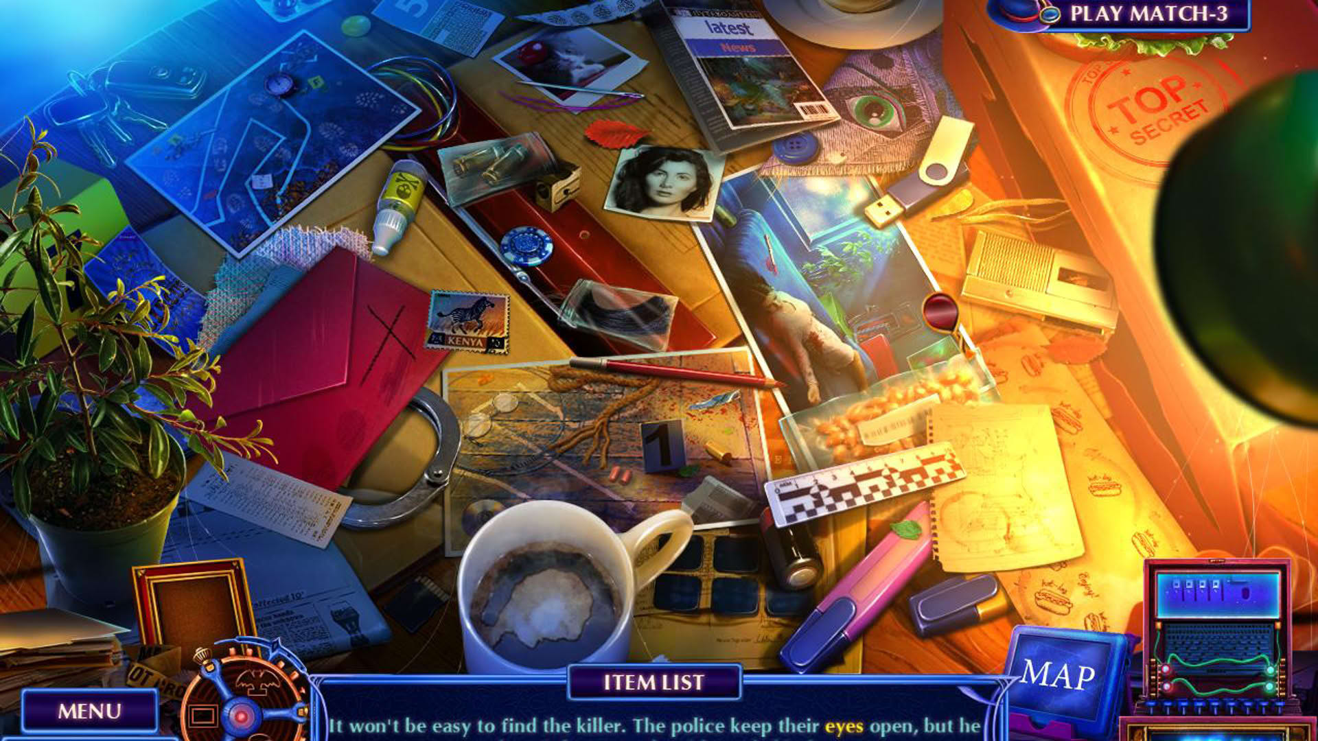 Screenshot for Fatal Evidence: Art of Murder - Collector's Edition
