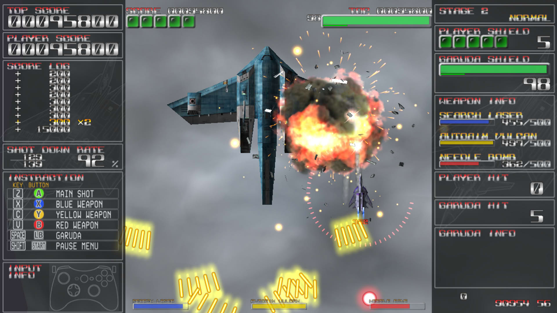 Screenshot for Blue Sabers: Early Mission