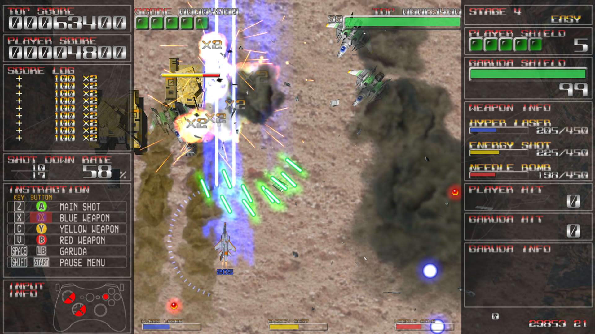 Screenshot for Blue Sabers: Early Mission