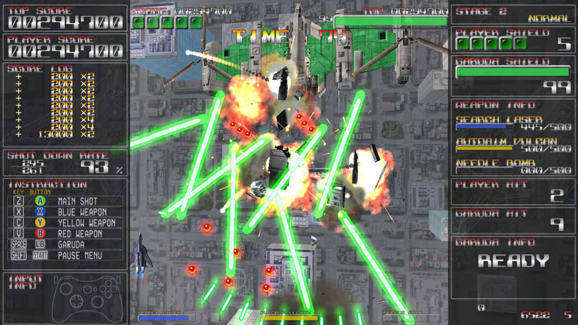 Screenshot for Blue Sabers: Early Mission