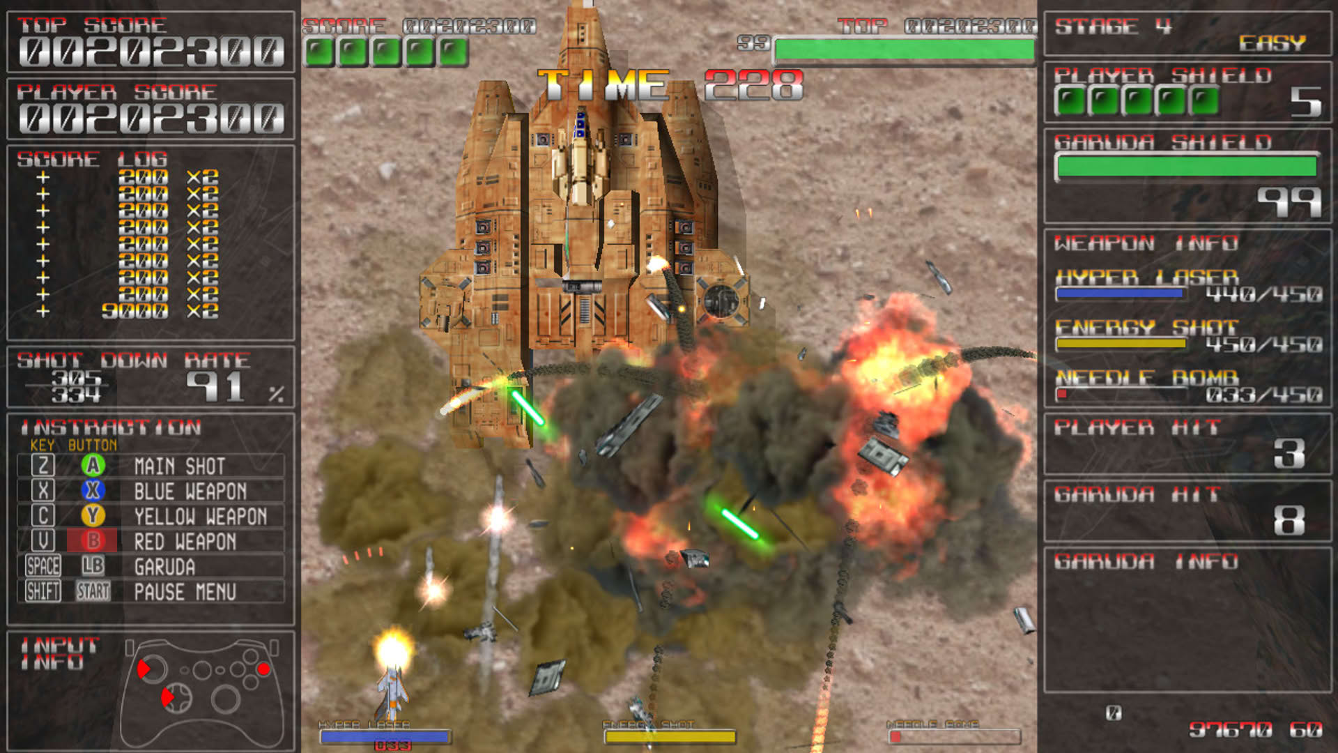 Screenshot for Blue Sabers: Early Mission