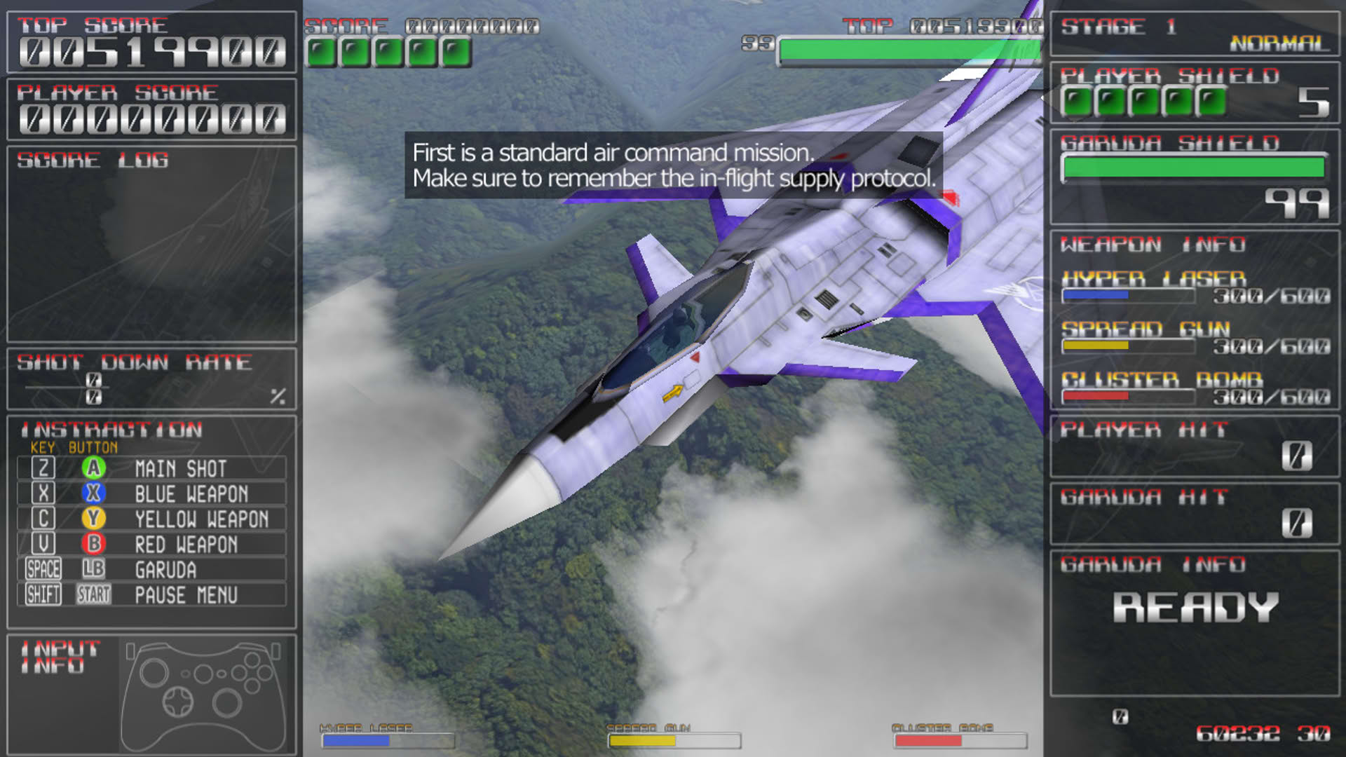 Screenshot for Blue Sabers: Early Mission