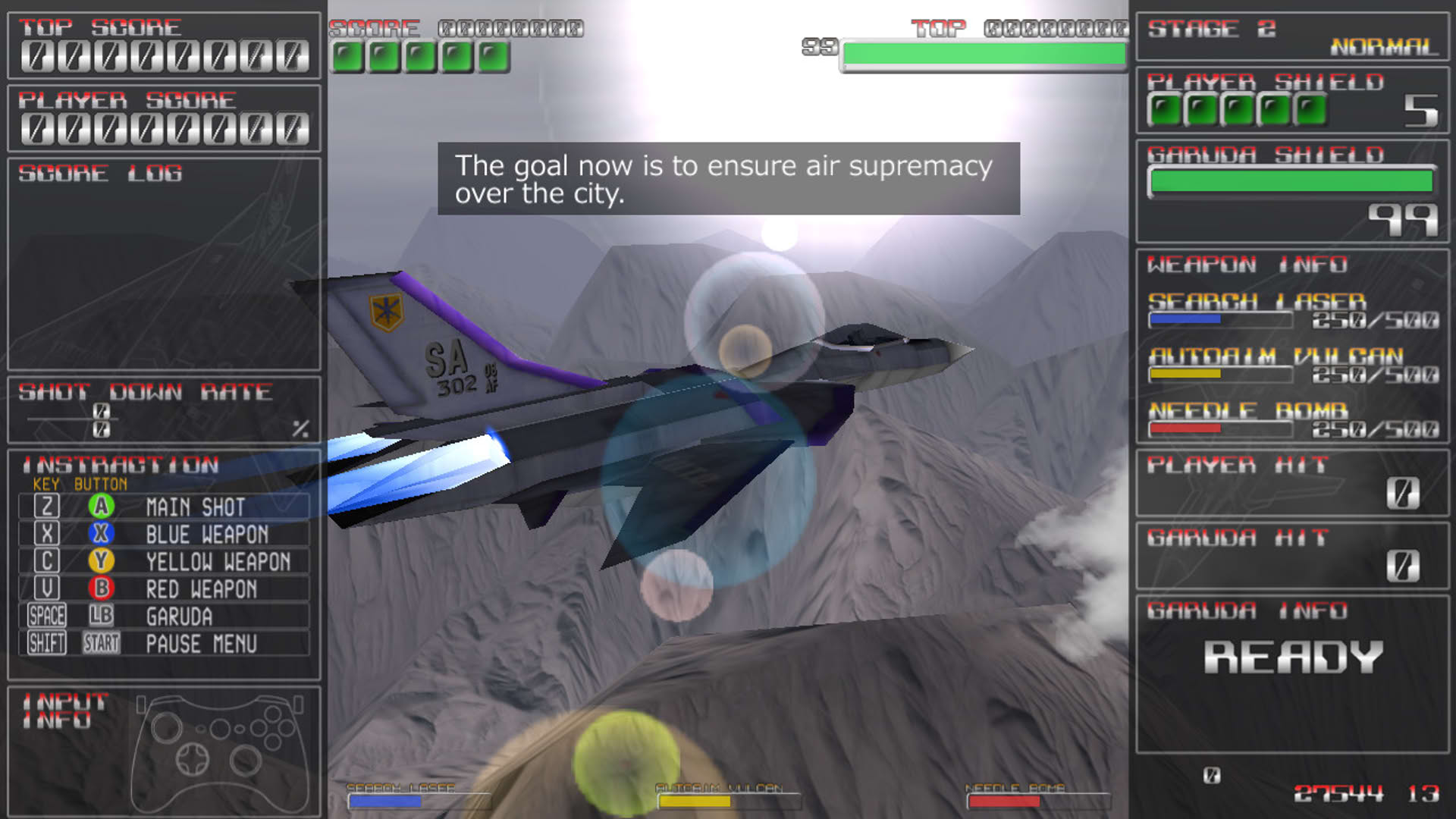 Screenshot for Blue Sabers: Early Mission