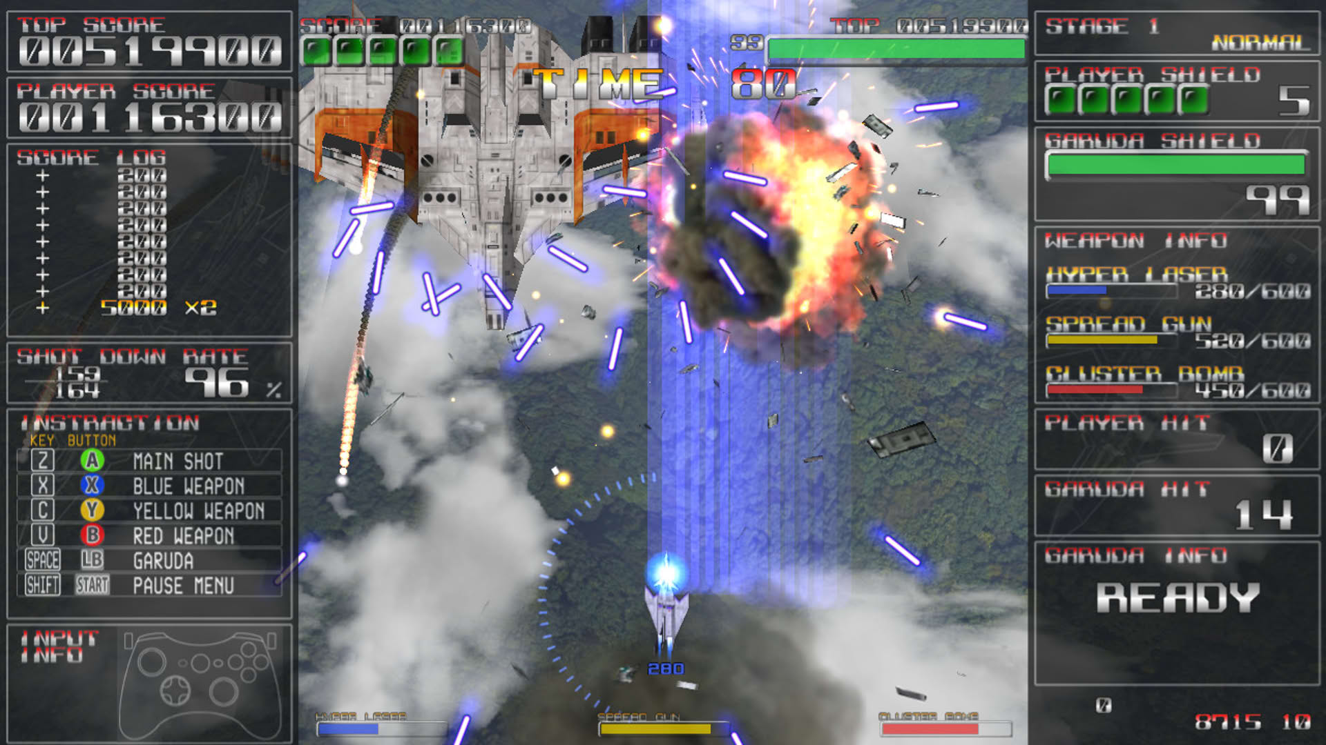 Screenshot for Blue Sabers: Early Mission