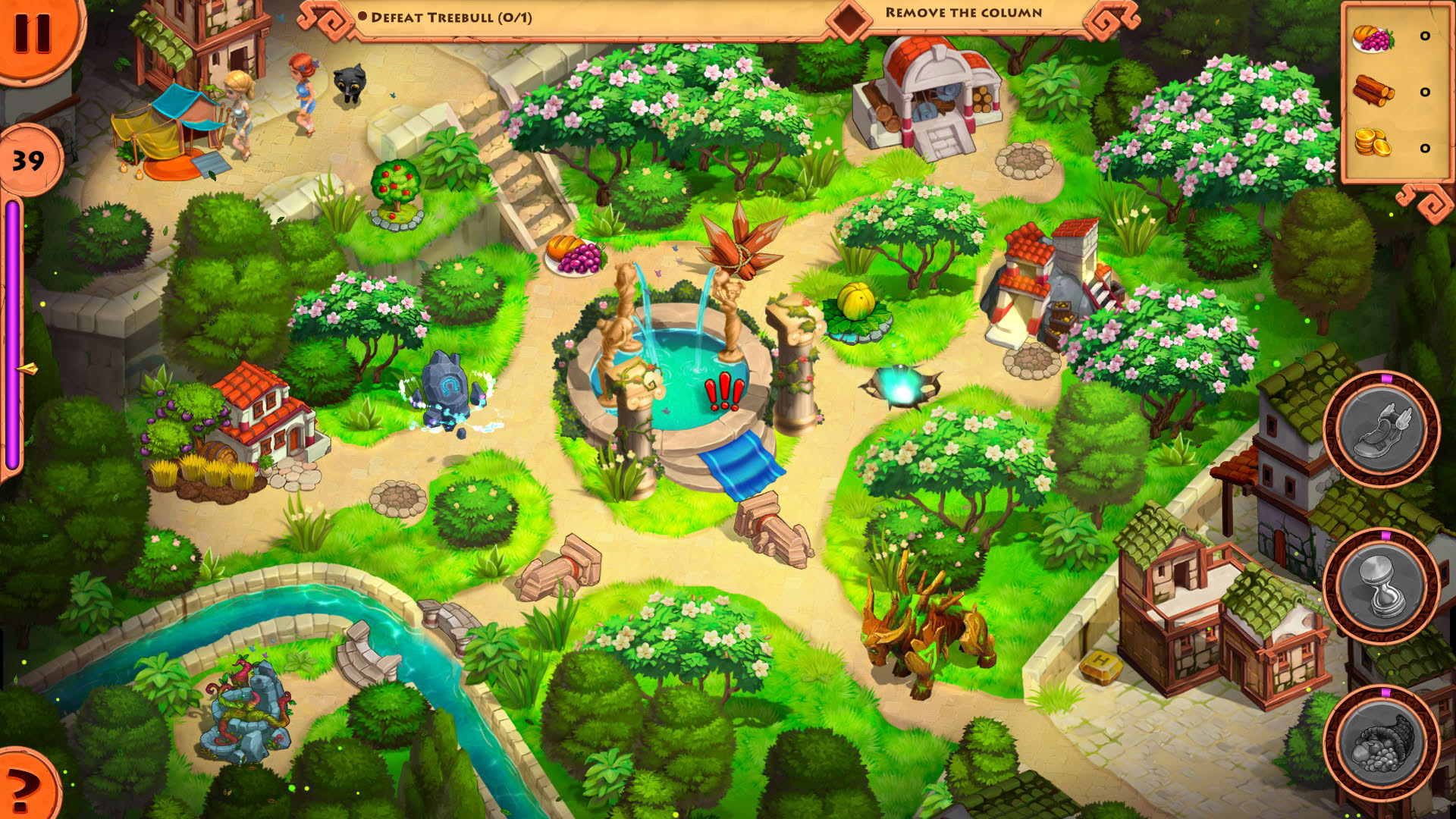 Screenshot for Adventures of Megara: Demeter's Cat-astrophe