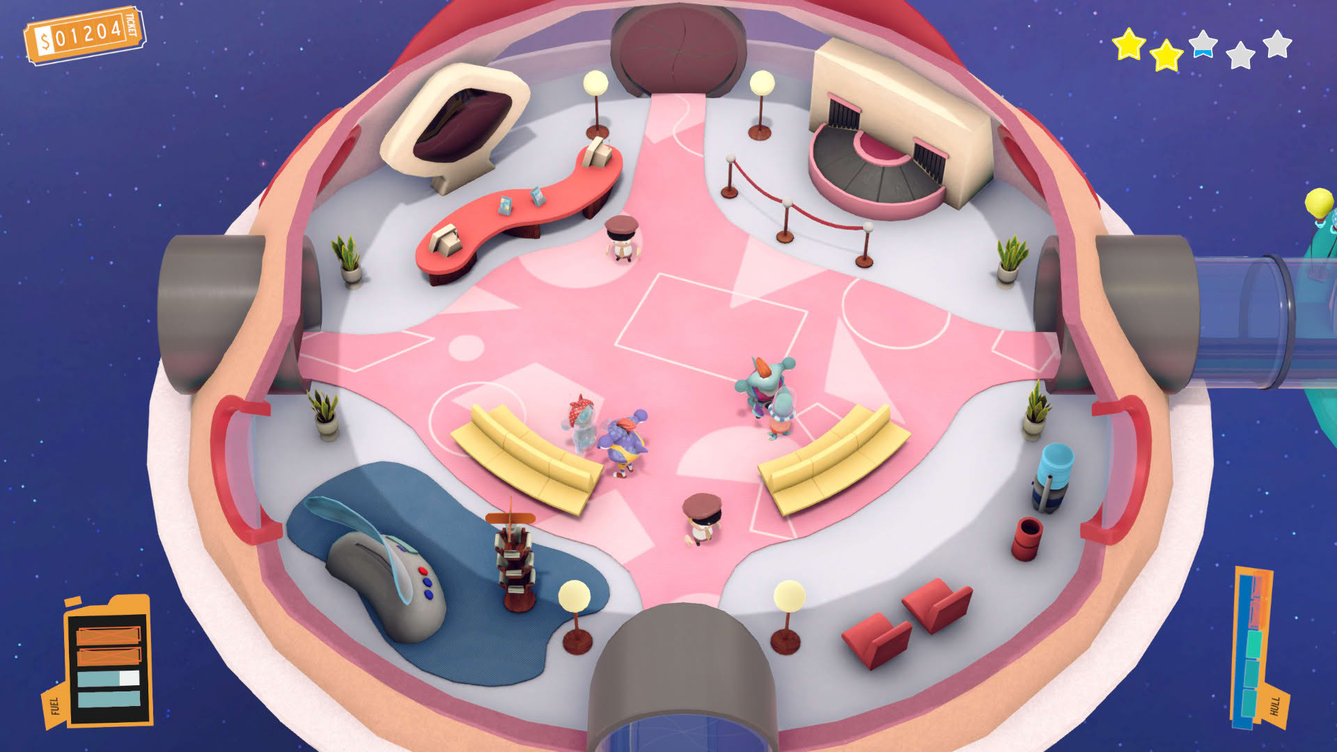 Screenshot for Spacelines from the Far Out
