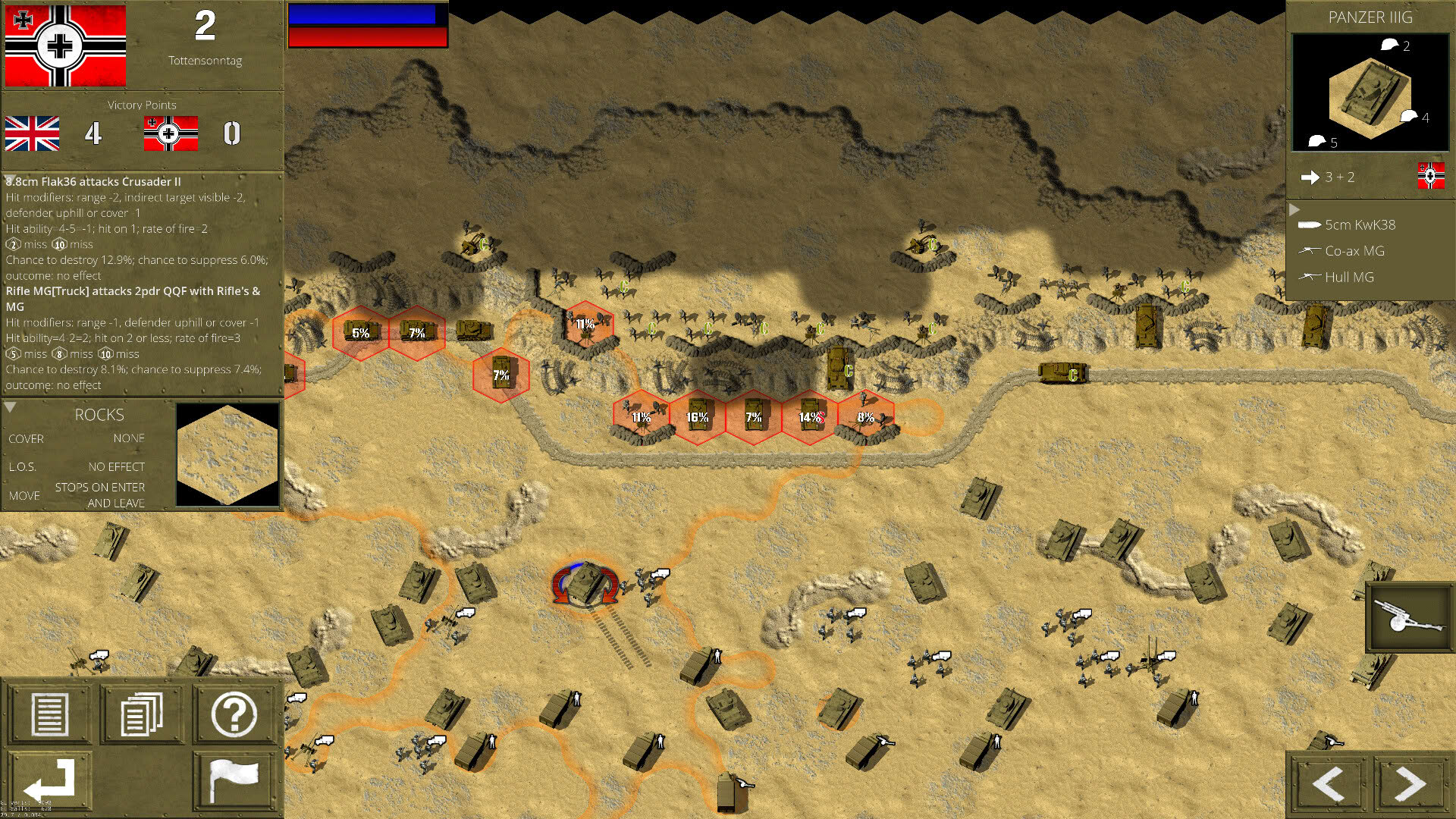 Screenshot for Desert War WWII