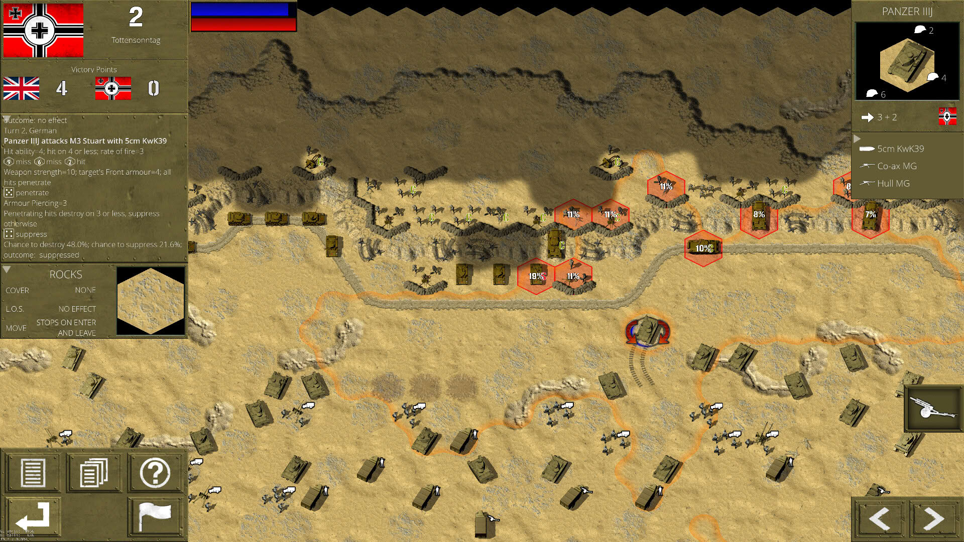 Screenshot for Desert War WWII