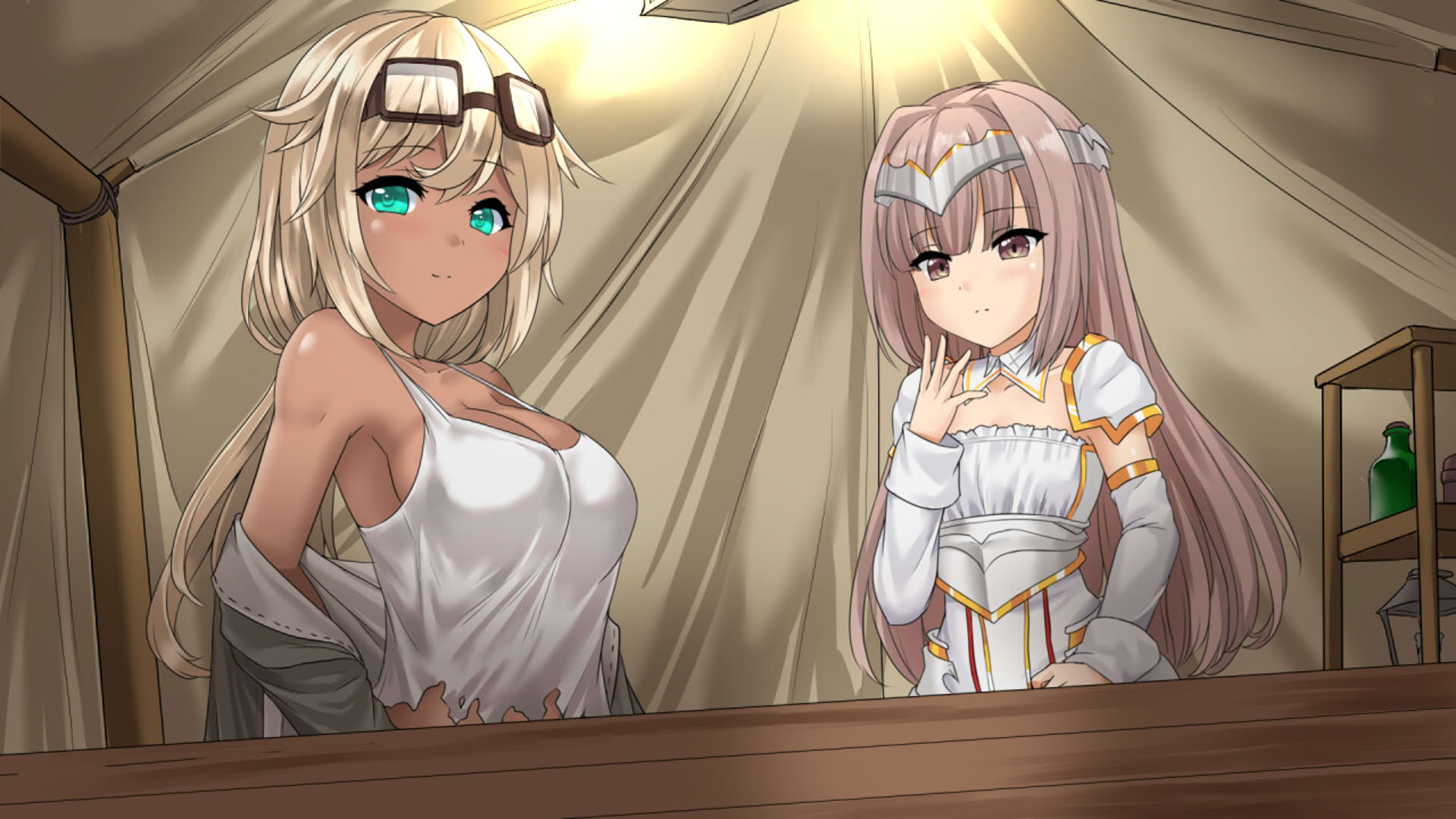 Screenshot for The Shimmering Horizon and Cursed Blacksmith