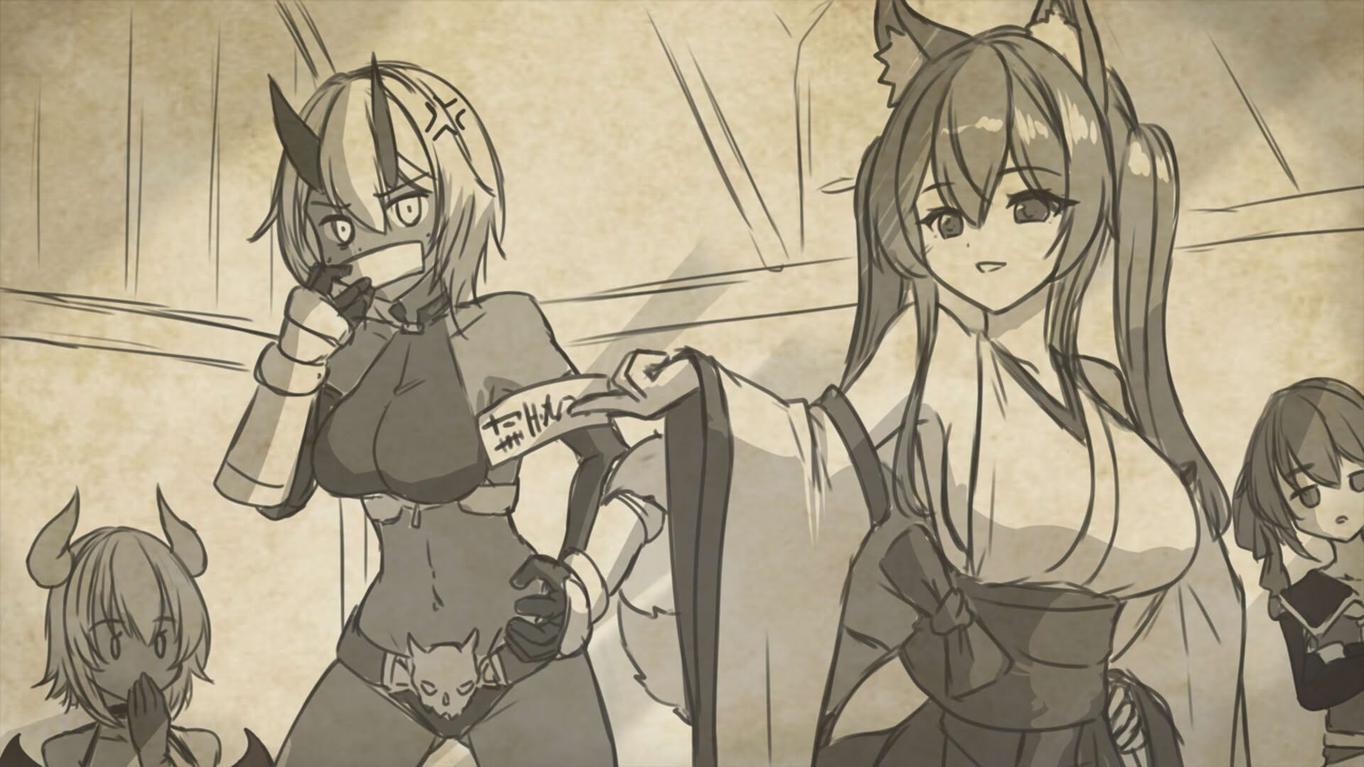 Screenshot for The Shimmering Horizon and Cursed Blacksmith