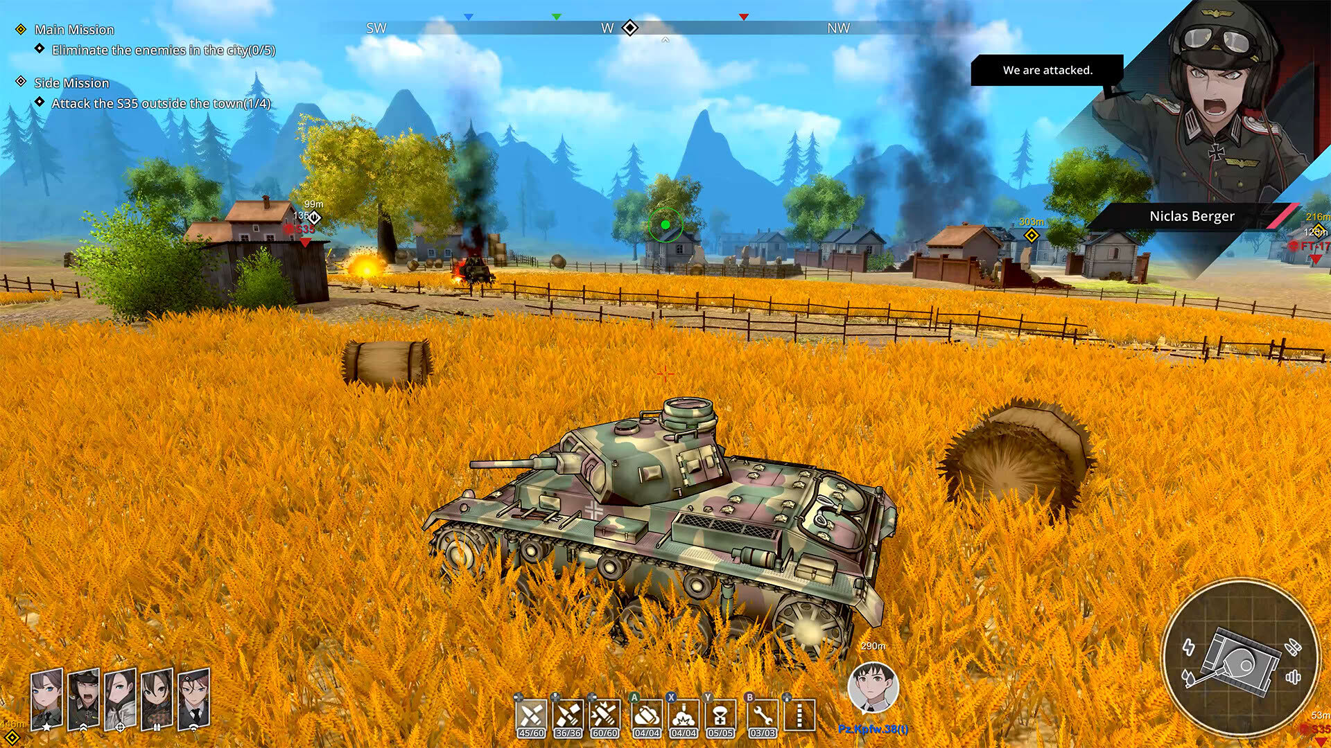 Screenshot for Panzer Knights