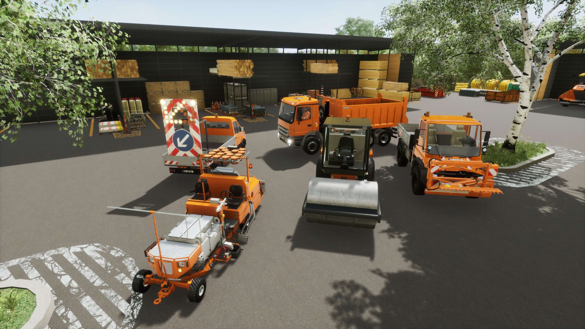 Screenshot for Road Maintenance Simulator