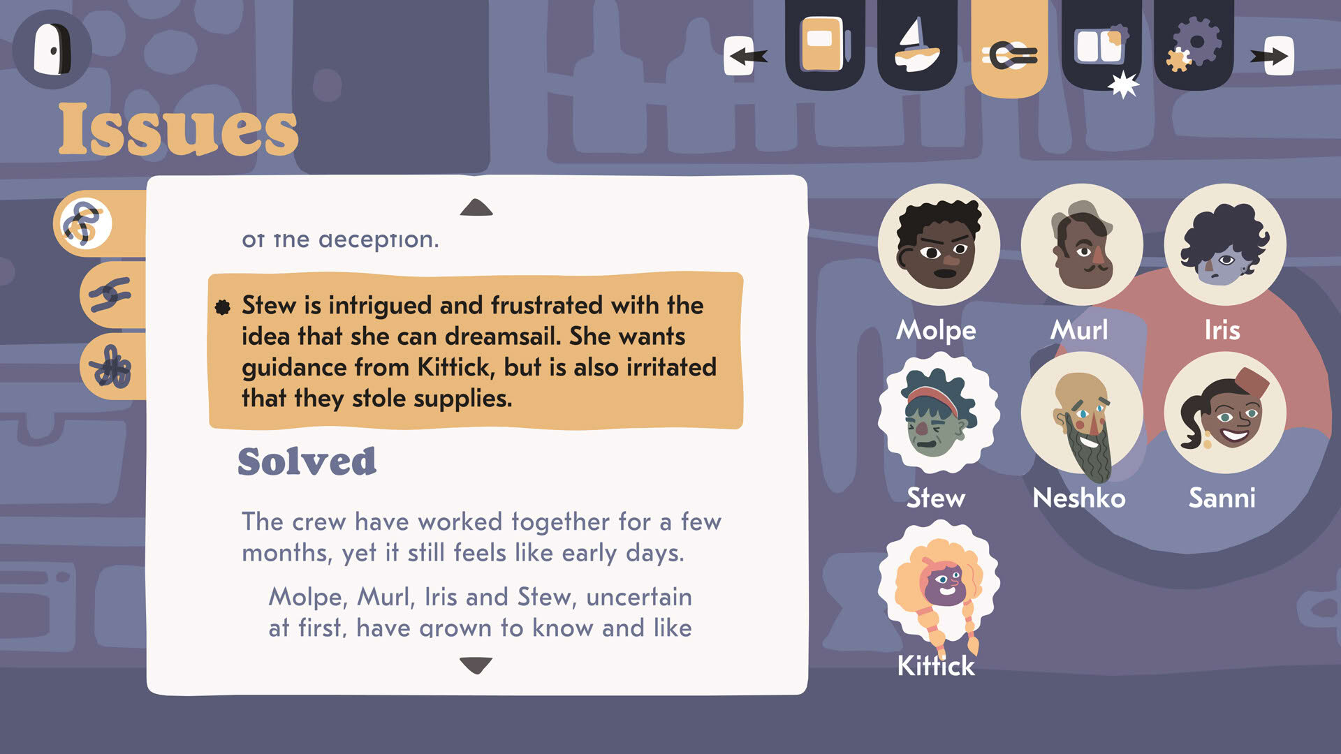 Screenshot for Saltsea Chronicles