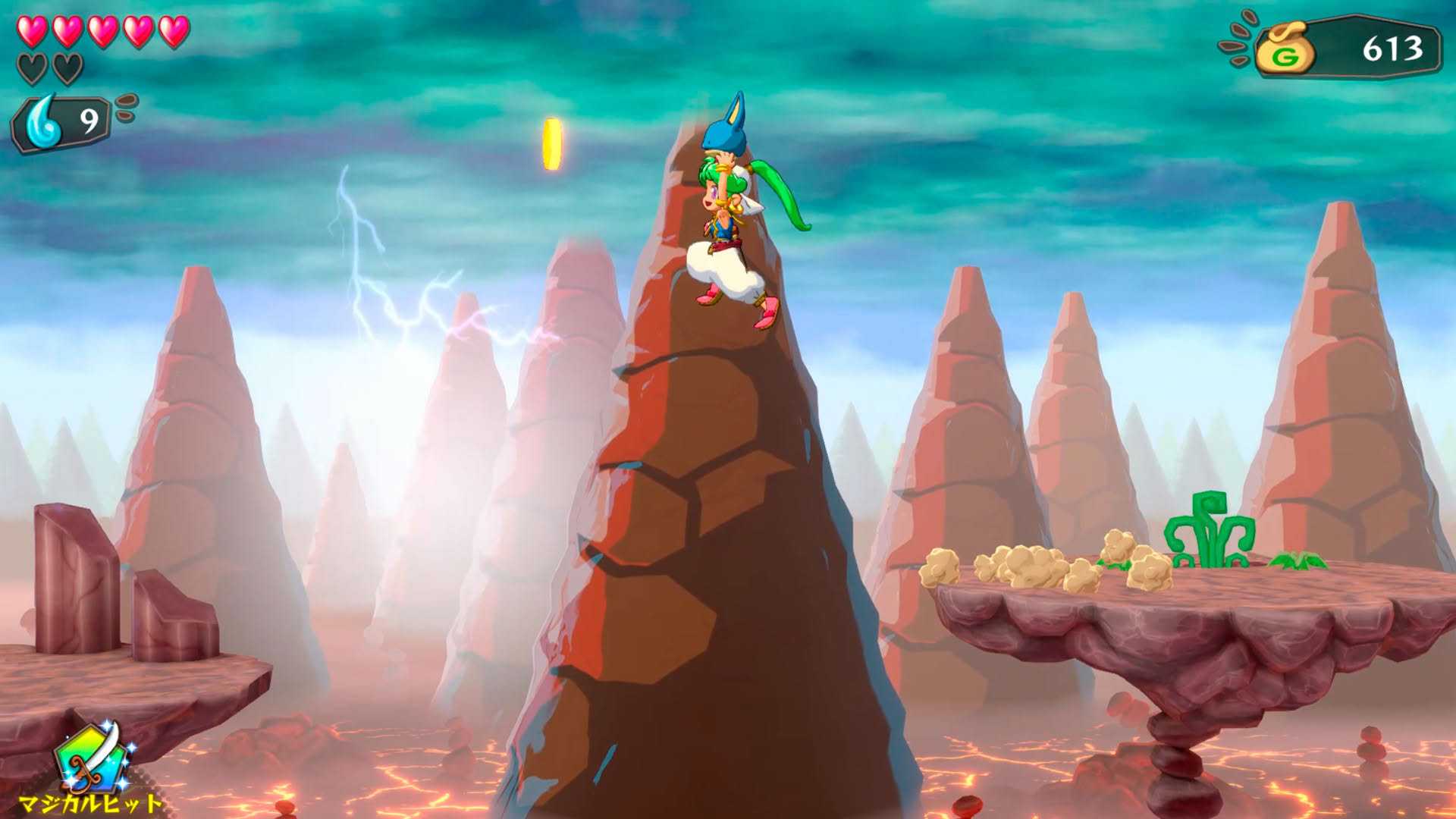 Screenshot for Wonder Boy: Asha in Monster World