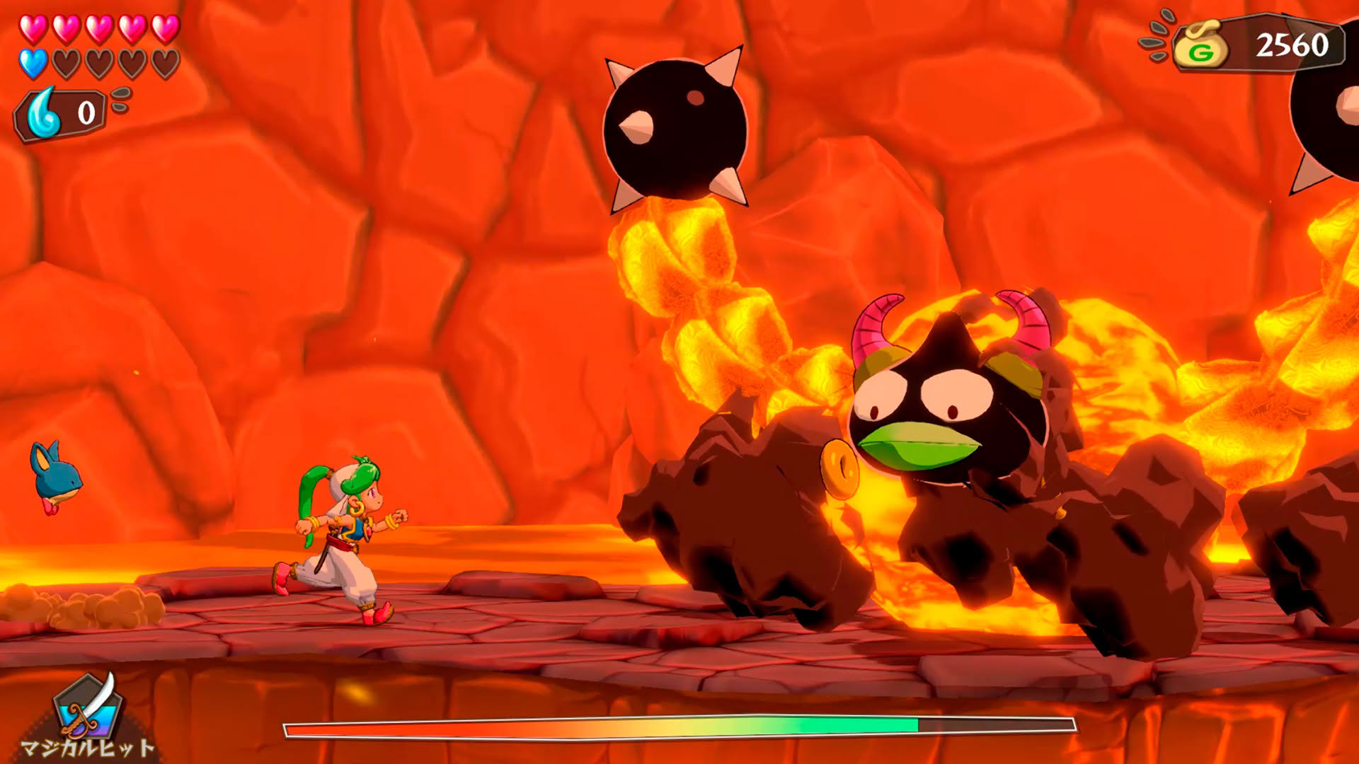 Screenshot for Wonder Boy: Asha in Monster World