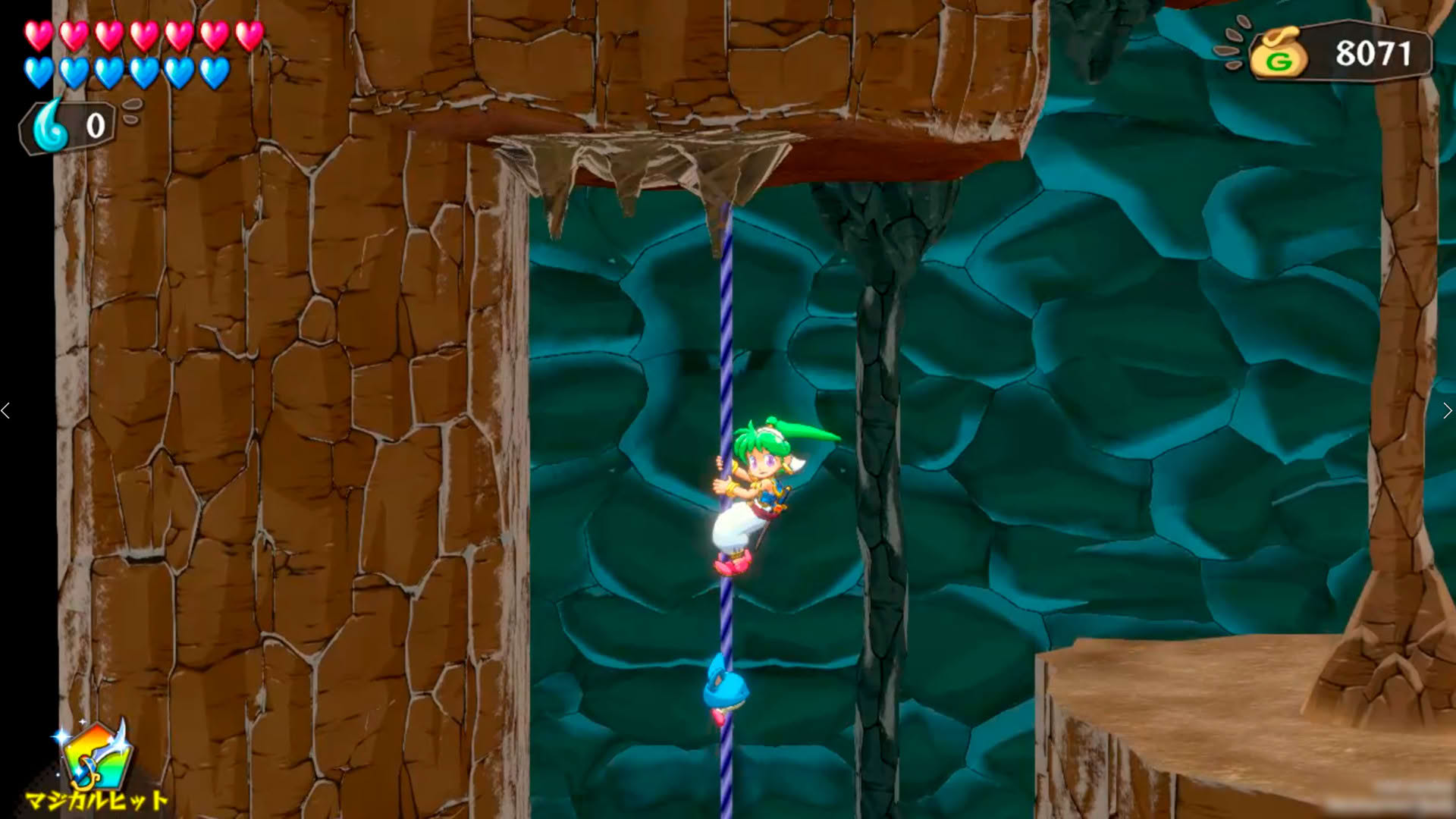Screenshot for Wonder Boy: Asha in Monster World