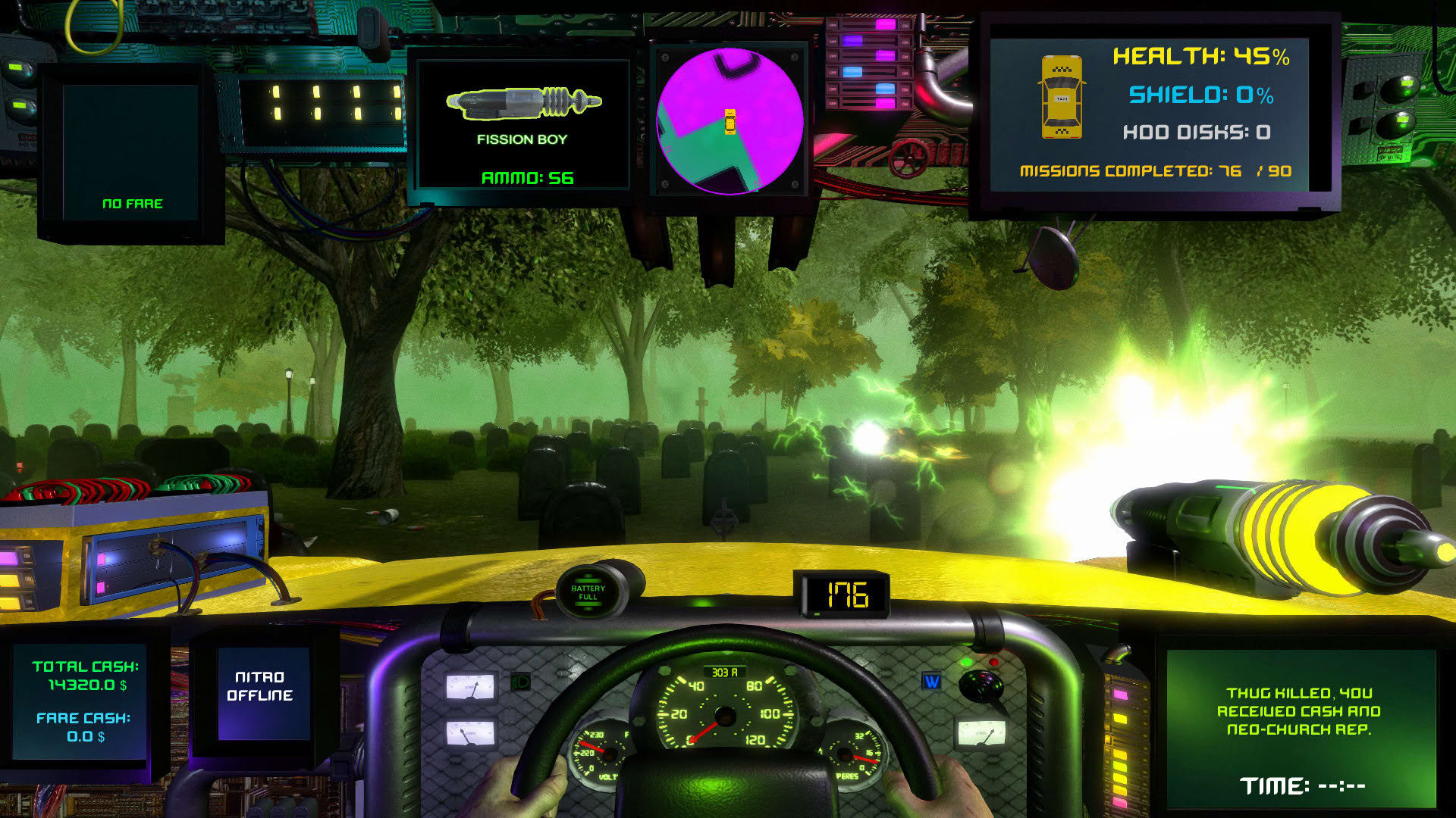 Screenshot for CyberTaxi