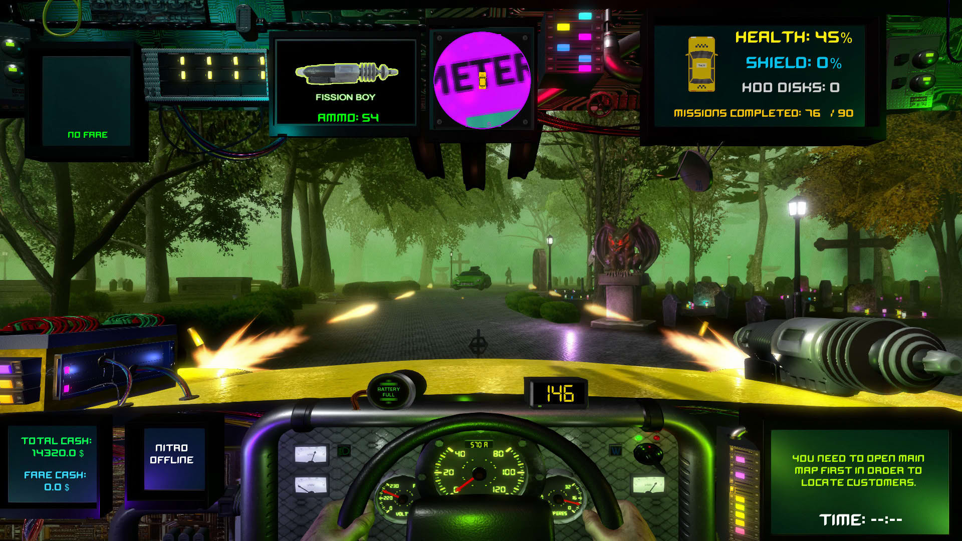 Screenshot for CyberTaxi