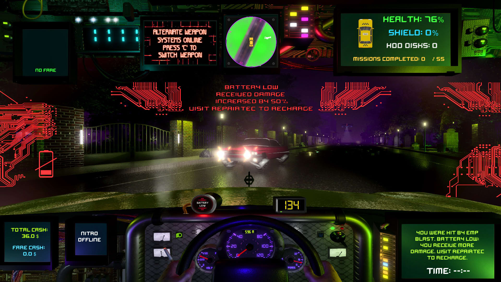Screenshot for CyberTaxi