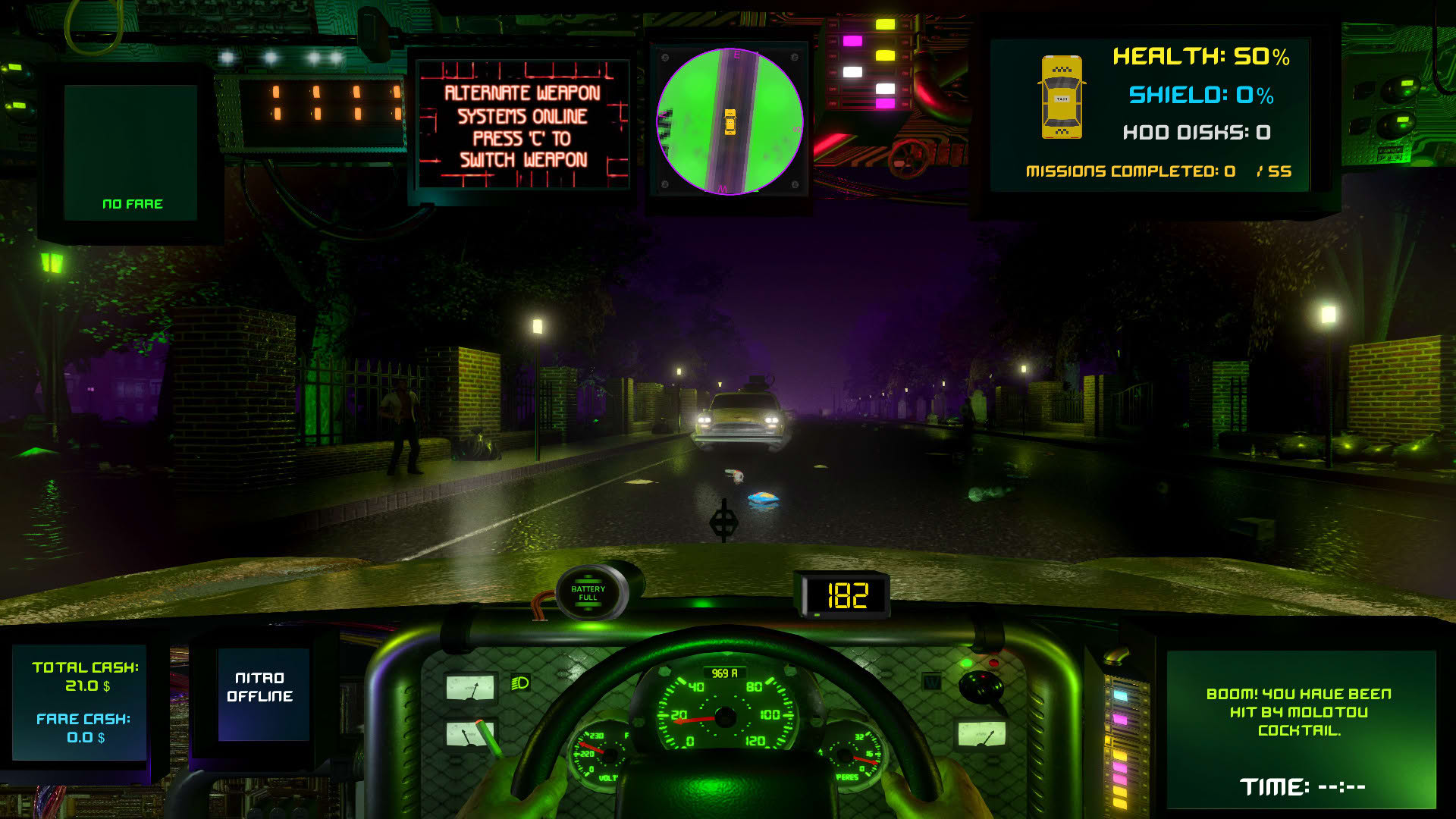 Screenshot for CyberTaxi