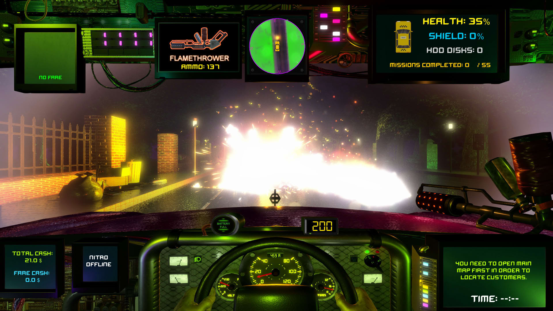 Screenshot for CyberTaxi
