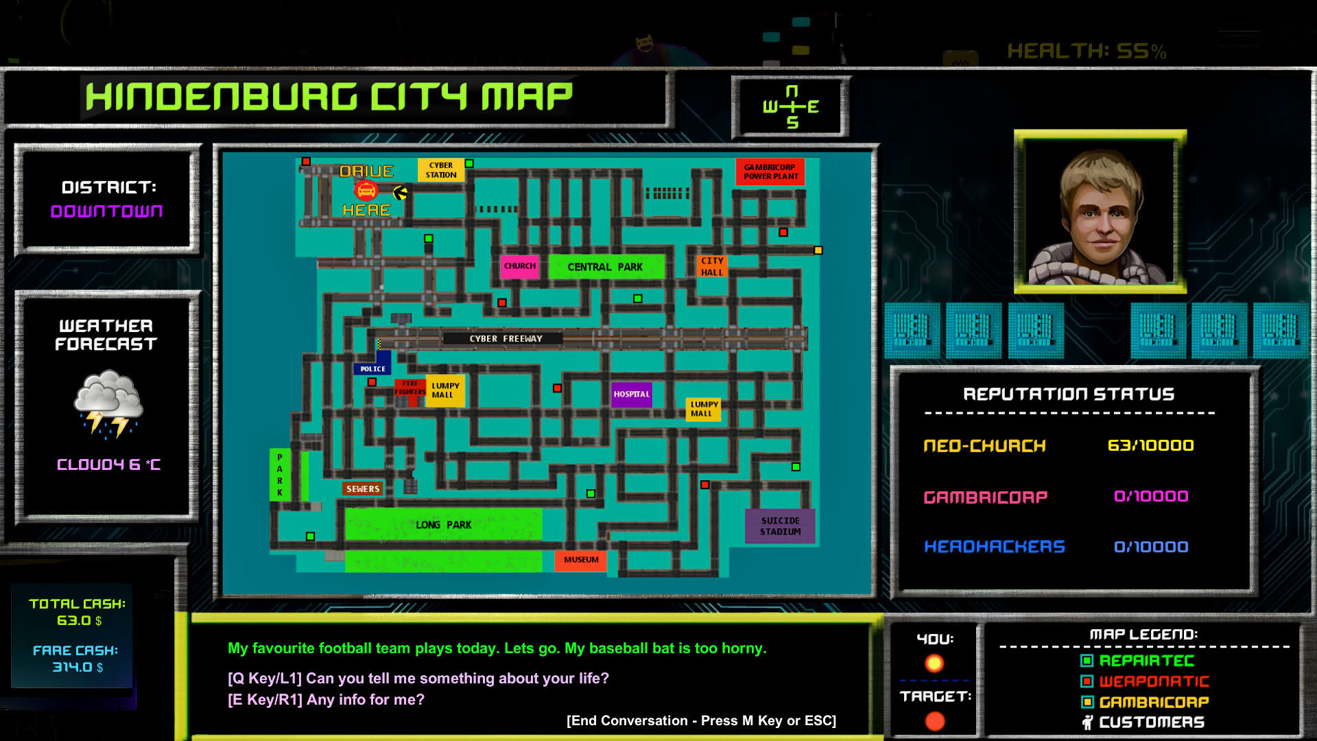 Screenshot for CyberTaxi