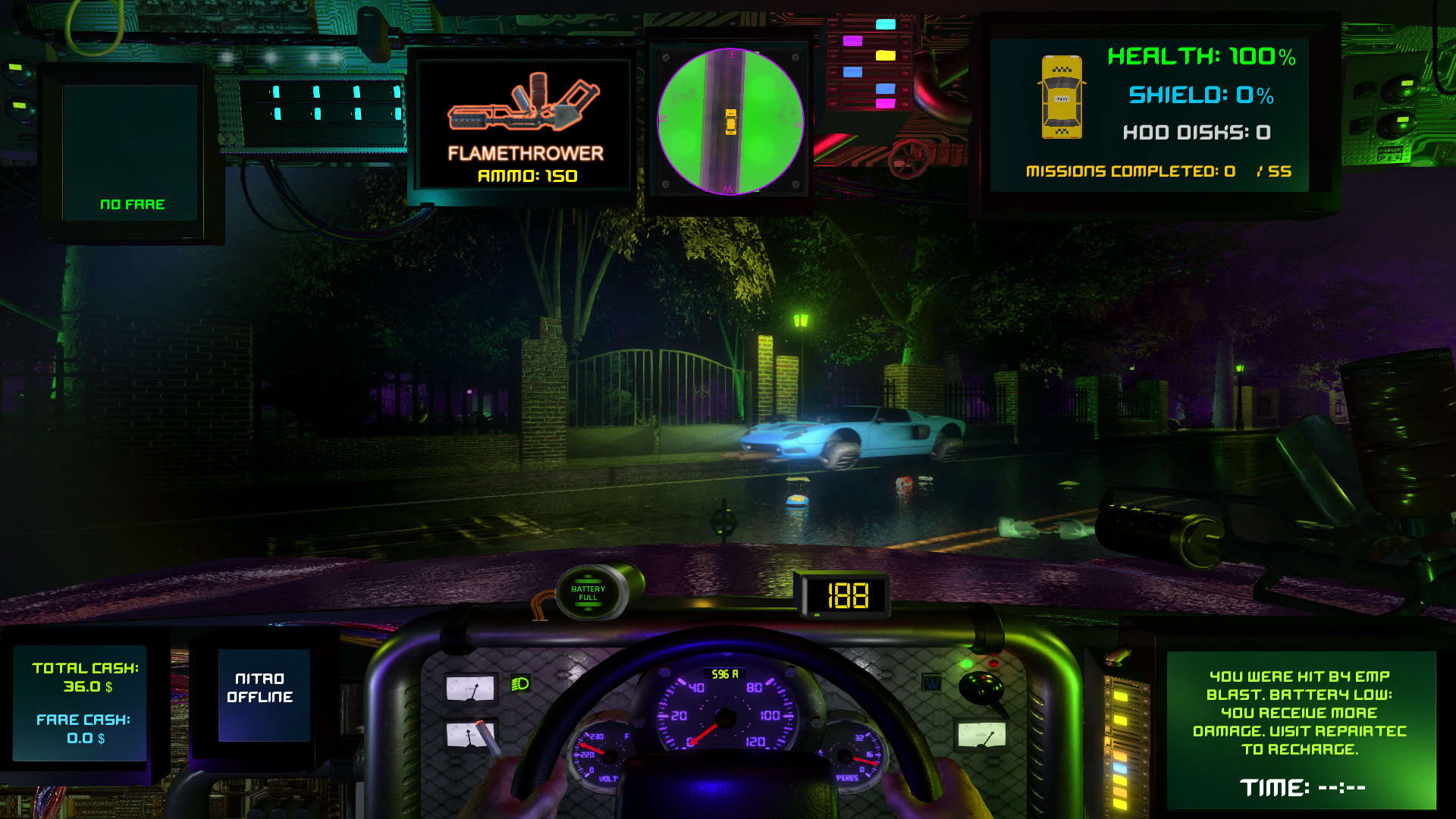 Screenshot for CyberTaxi
