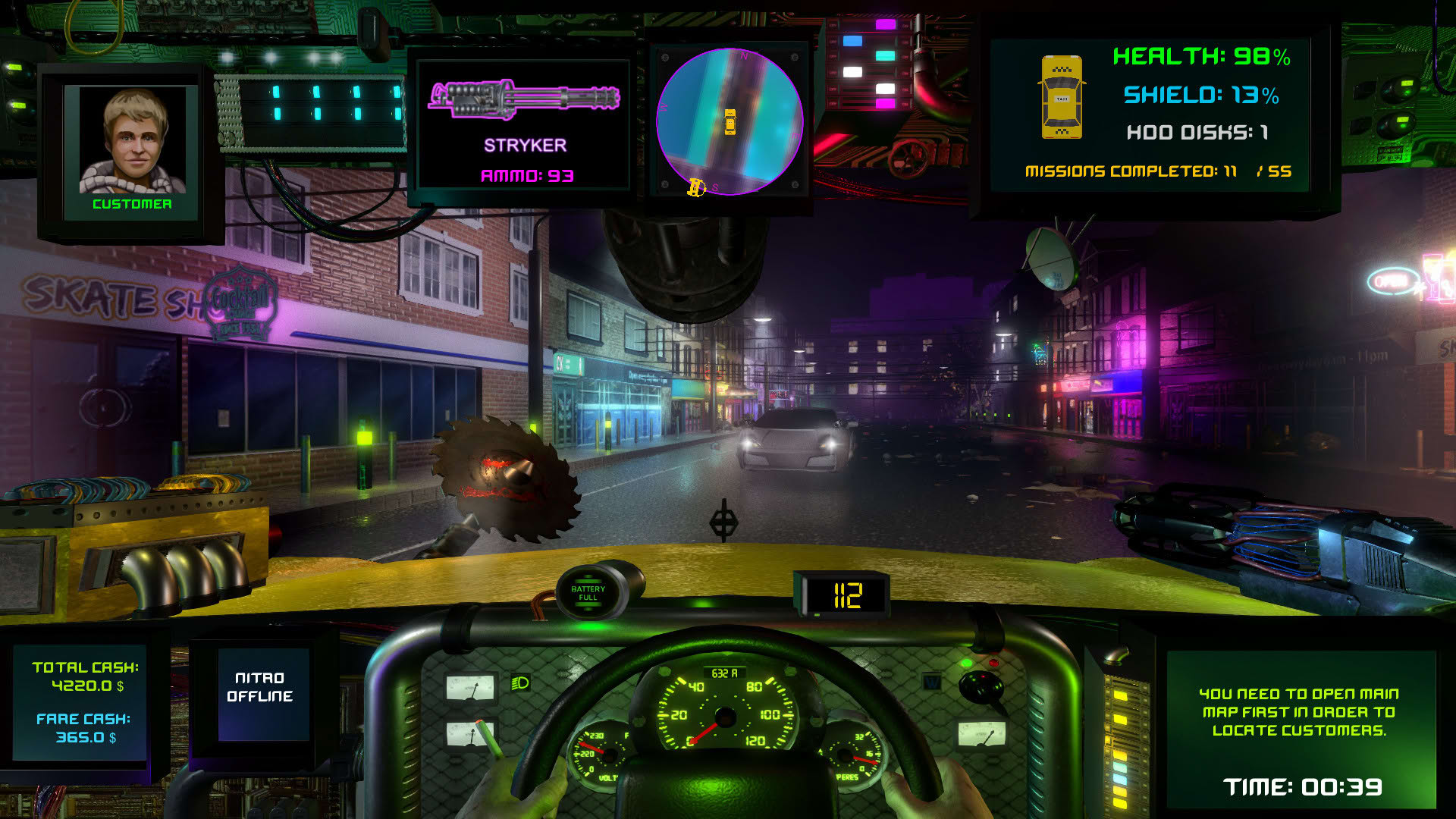 Screenshot for CyberTaxi