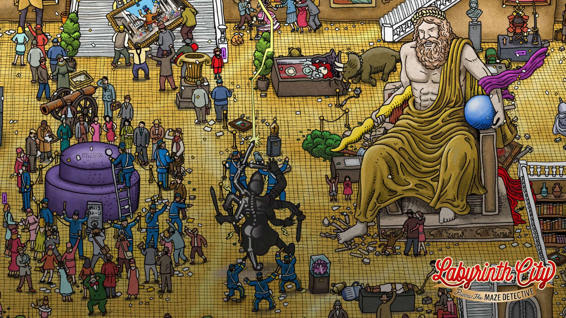 Screenshot for Labyrinth City: Pierre the Maze Detective