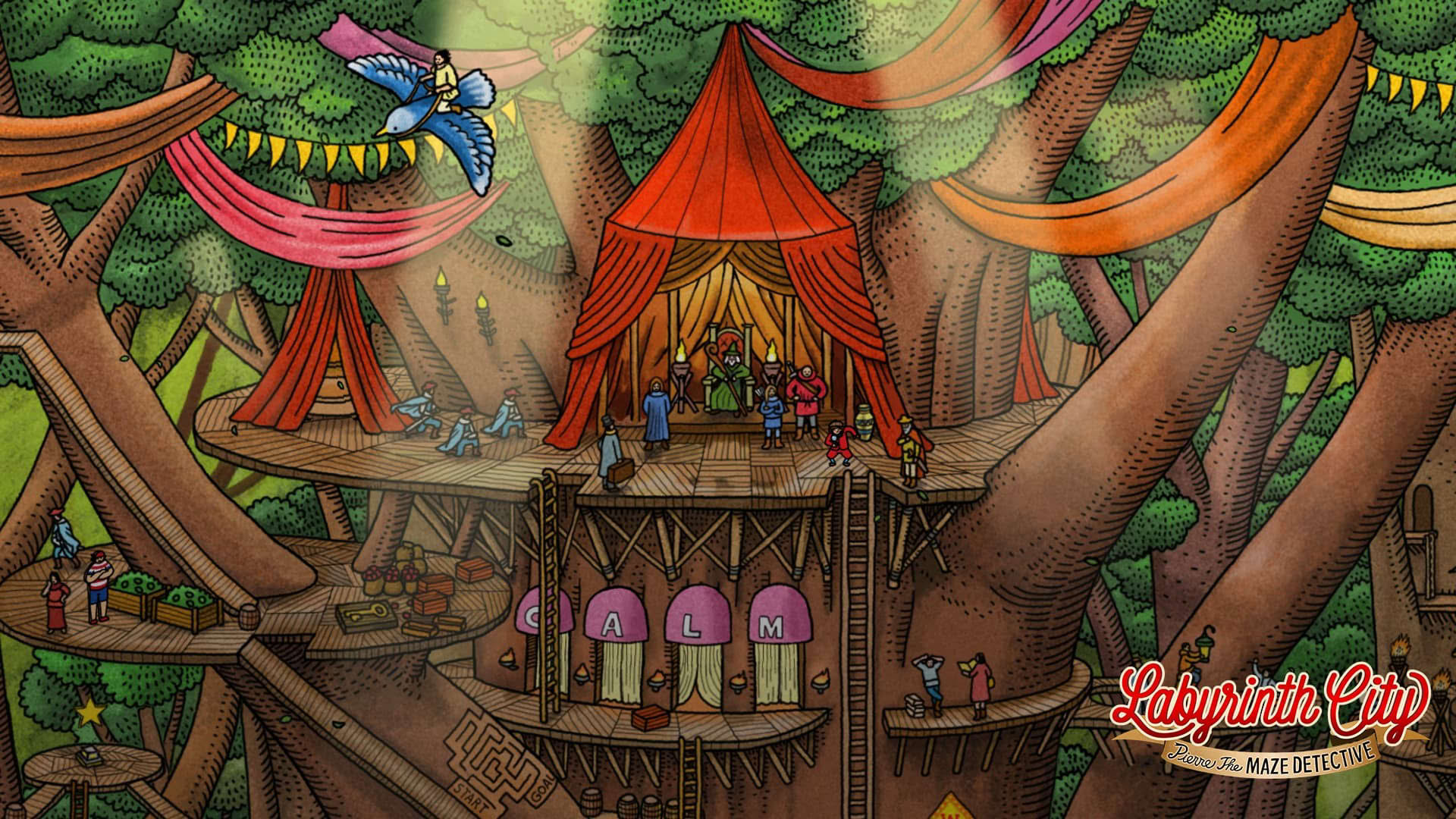 Screenshot for Labyrinth City: Pierre the Maze Detective