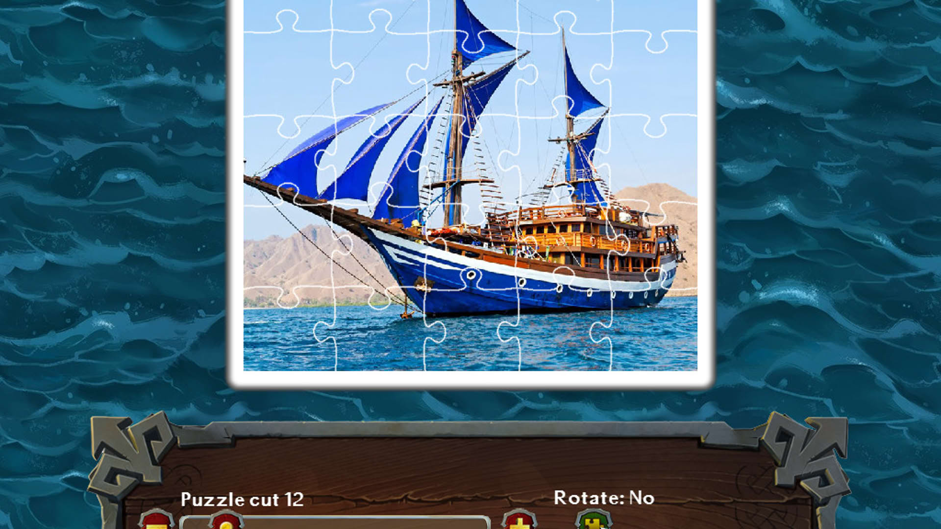 Screenshot for Pirate Jigsaw