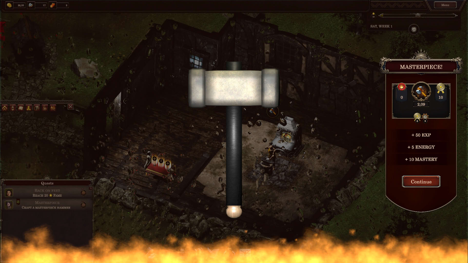 Screenshot for Blacksmith Legends