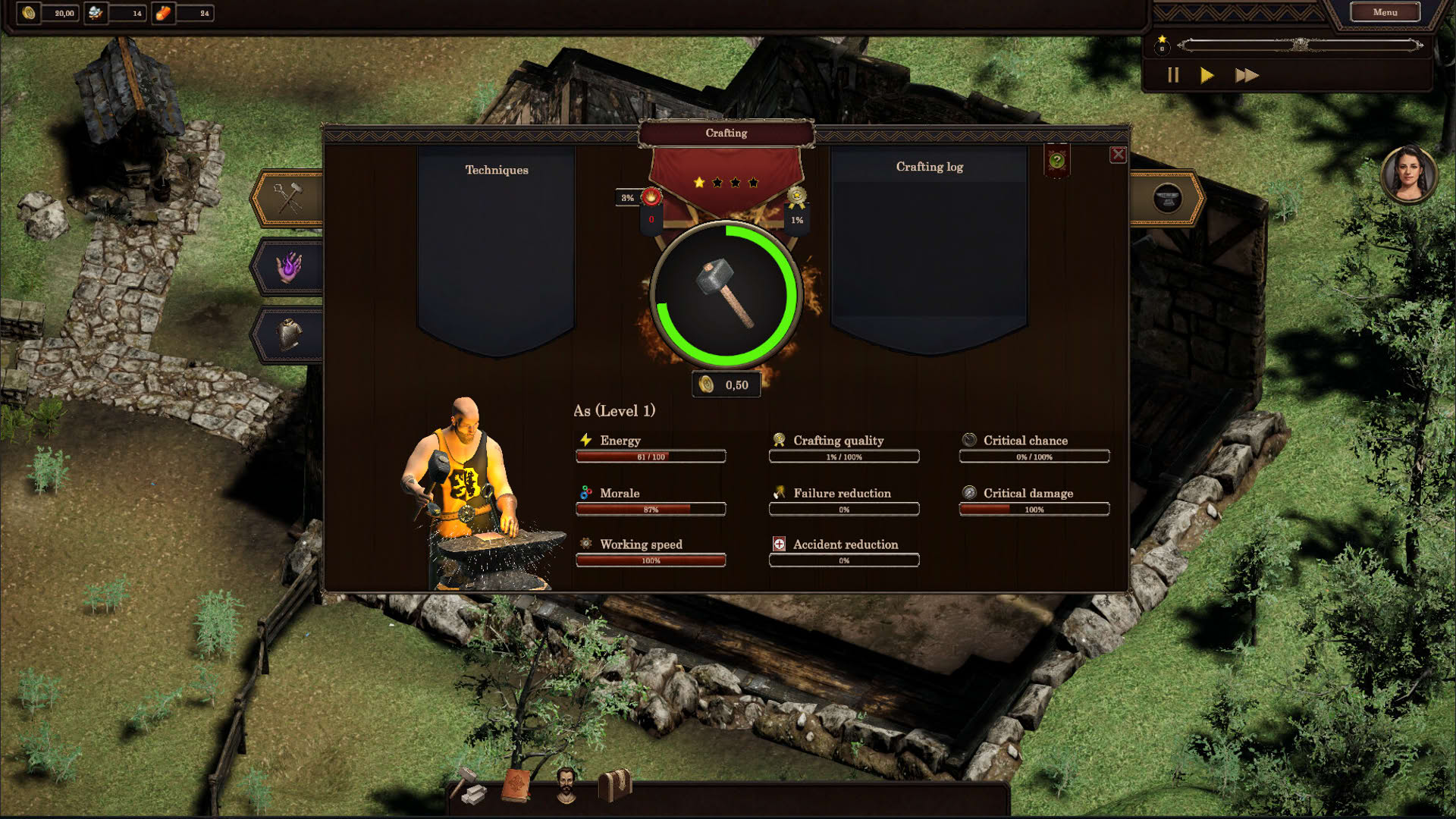 Screenshot for Blacksmith Legends
