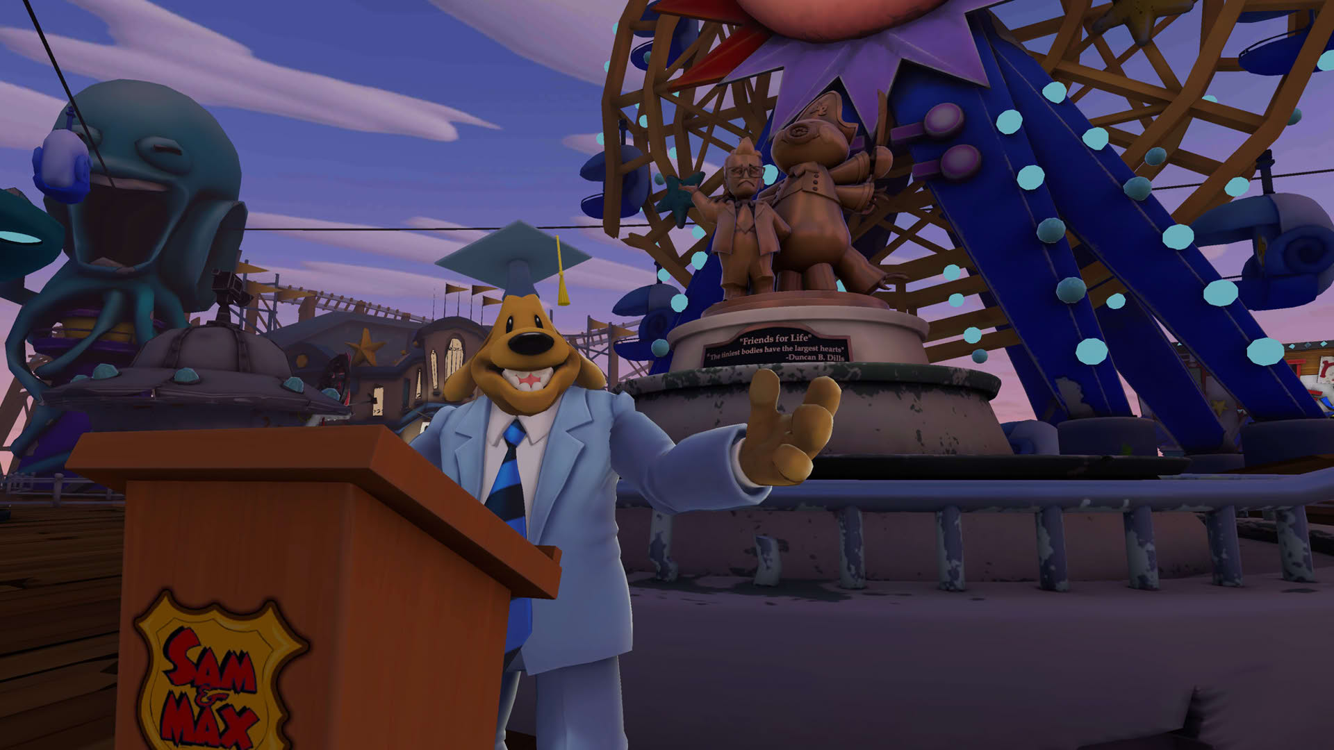Screenshot for Sam & Max: This Time It's Virtual