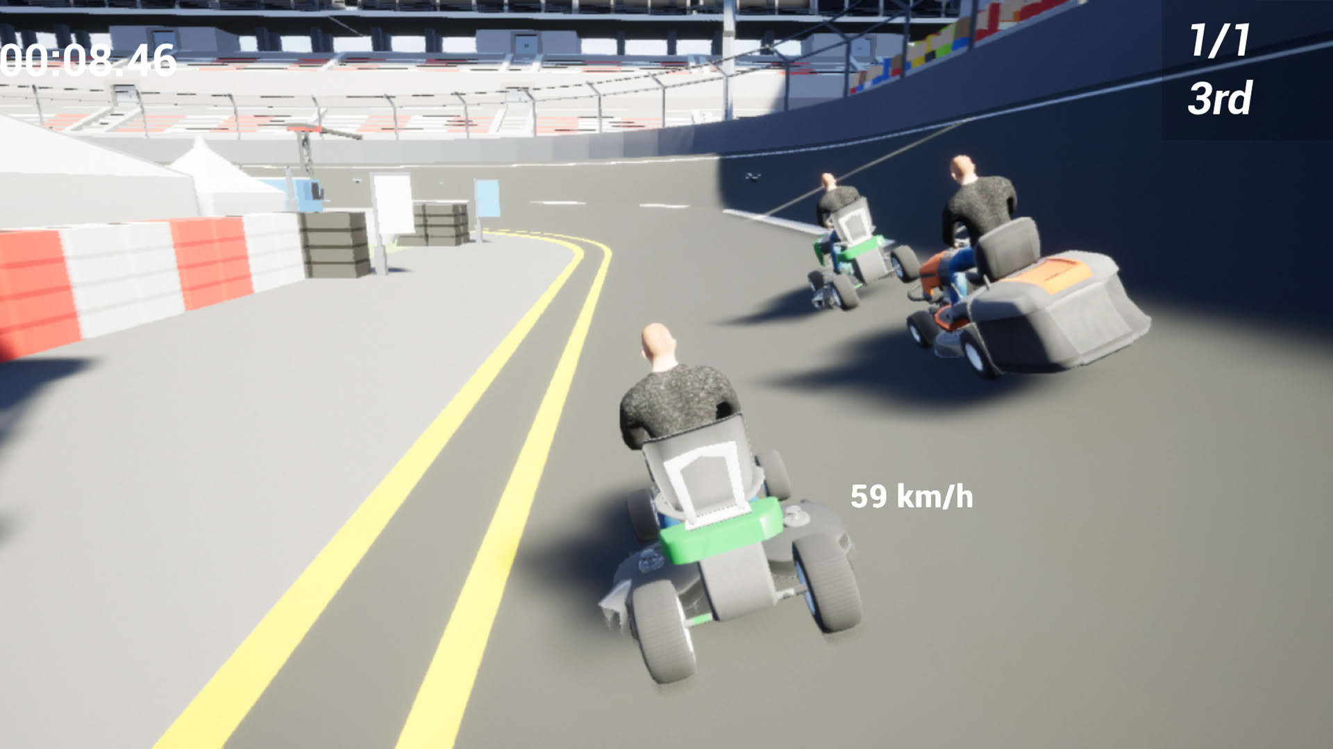 Screenshot for Lawnmower Game: Racing