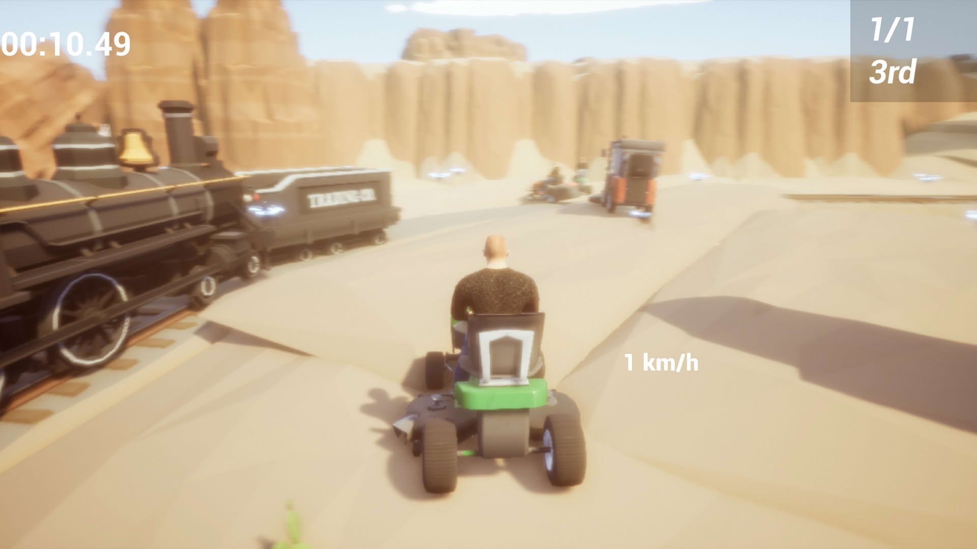 Screenshot for Lawnmower Game: Racing