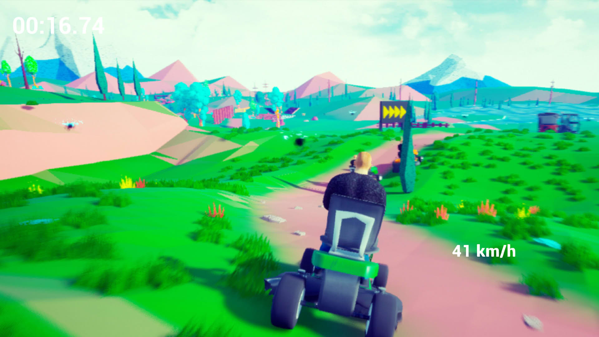 Screenshot for Lawnmower Game: Racing