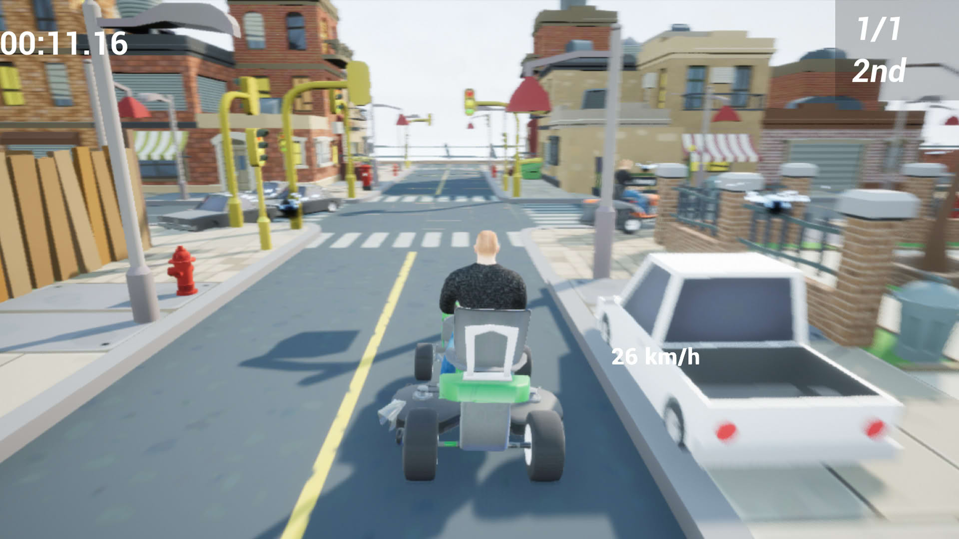 Screenshot for Lawnmower Game: Racing