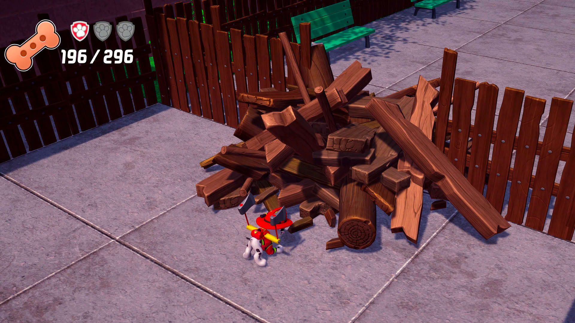 Screenshot for Paw Patrol the Movie: Adventure City Calls