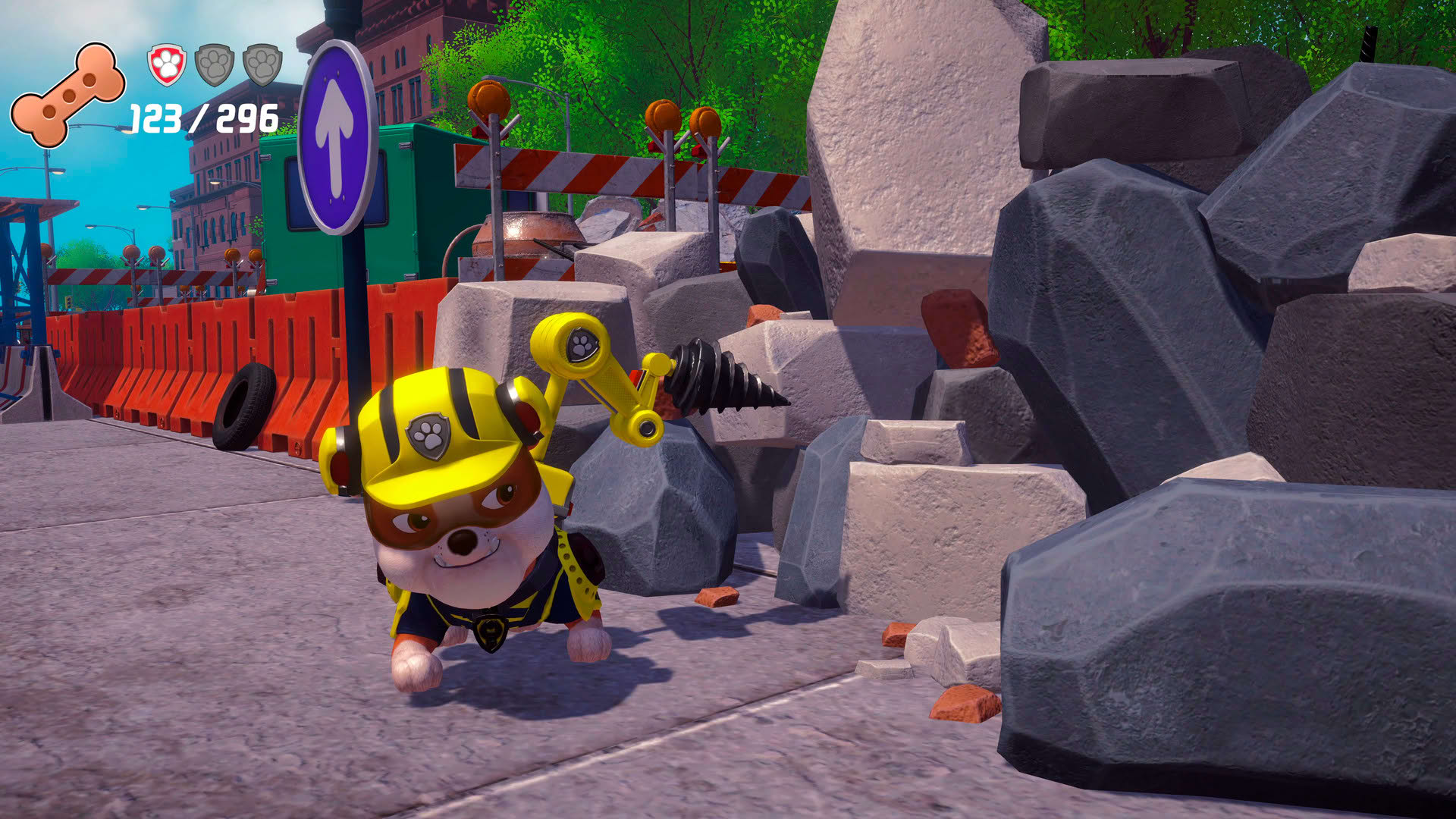 Screenshot for Paw Patrol the Movie: Adventure City Calls